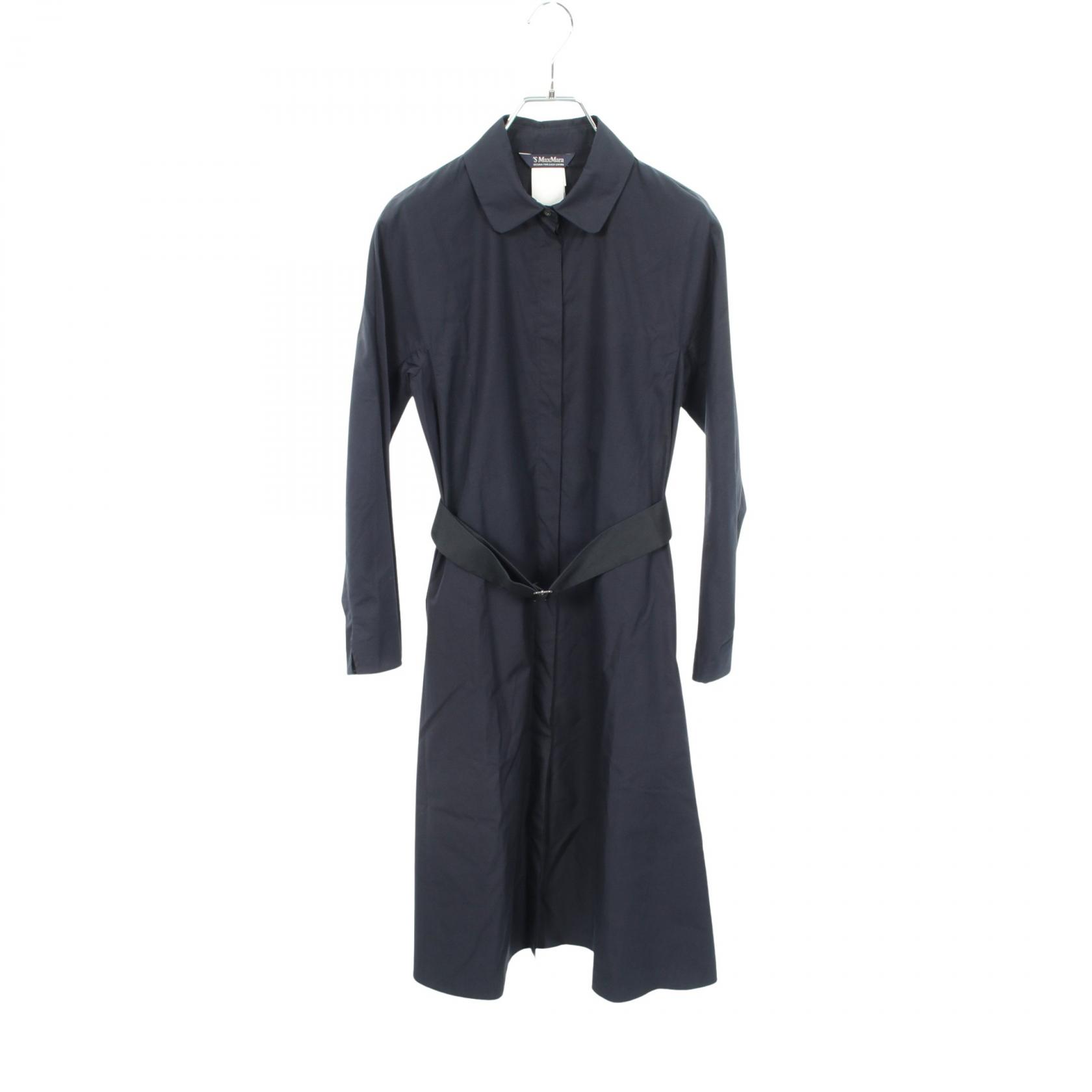 エス マックスマーラ 'S Max Mara ワンピース 衣料品 トップス コットン ネイビー系 【中古】