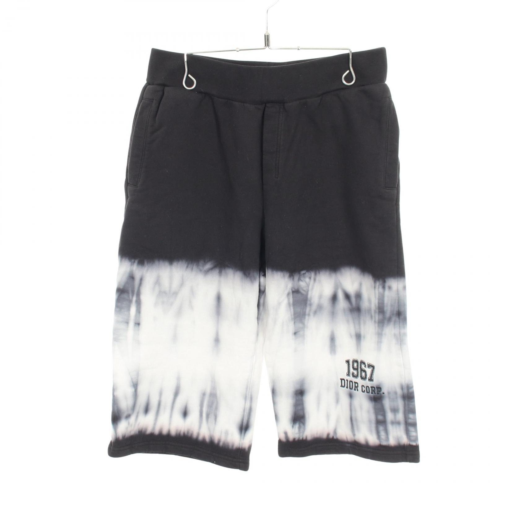ディオール Dior パンツ 衣料品 ボトムス コットン ブラック系 / ホワイト系 【中古】