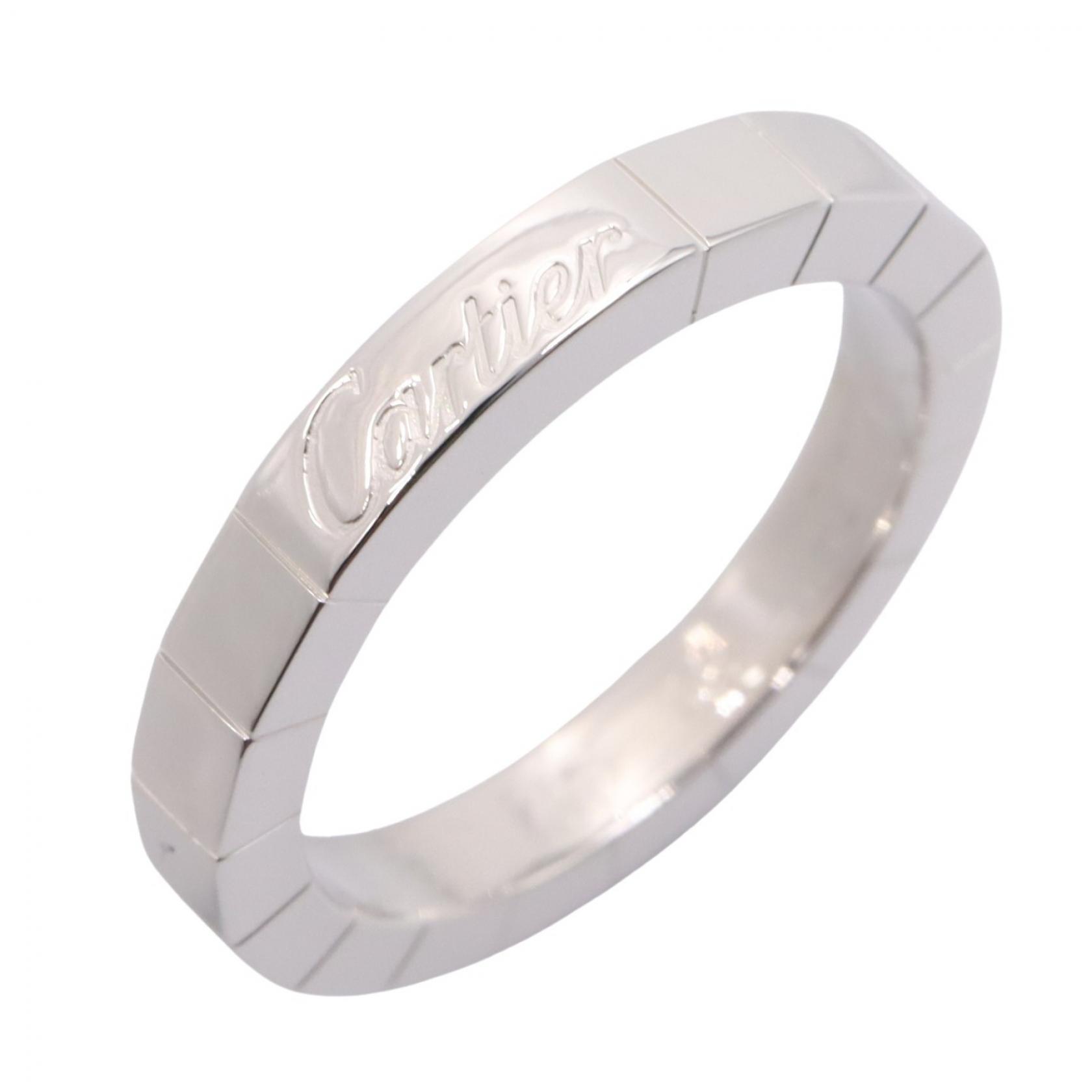カルティエ CARTIER ラニエール リング リング・指輪 ジュエリー K18WG（ホワイトゴールド） シルバー系 【中古】