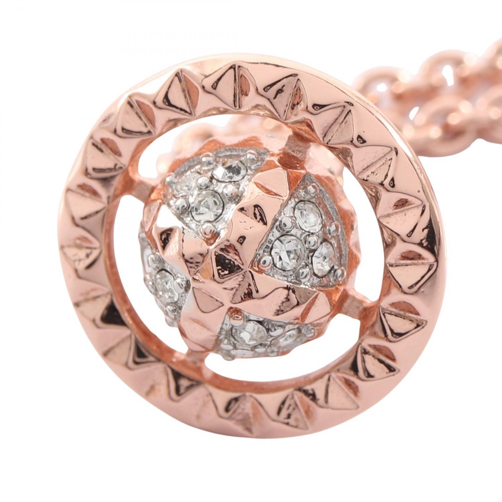 ヴィヴィアンウエストウッド Vivienne Westwood KIKA ORB ネックレス ジュエリー GP（ゴールドメッキ） ラインストーン ゴールド系 【中古】