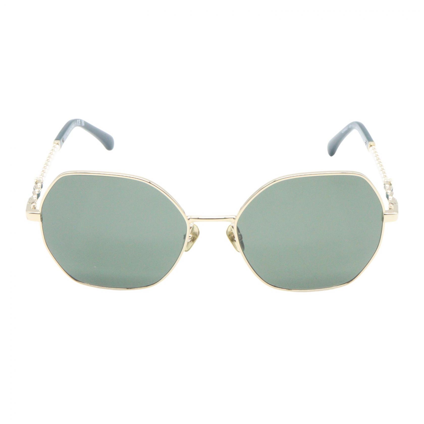 シャネル CHANEL サングラス サングラス 衣料品 メタル / アセテート ゴールド系 4281QH 468/31 【中古】 37,180円