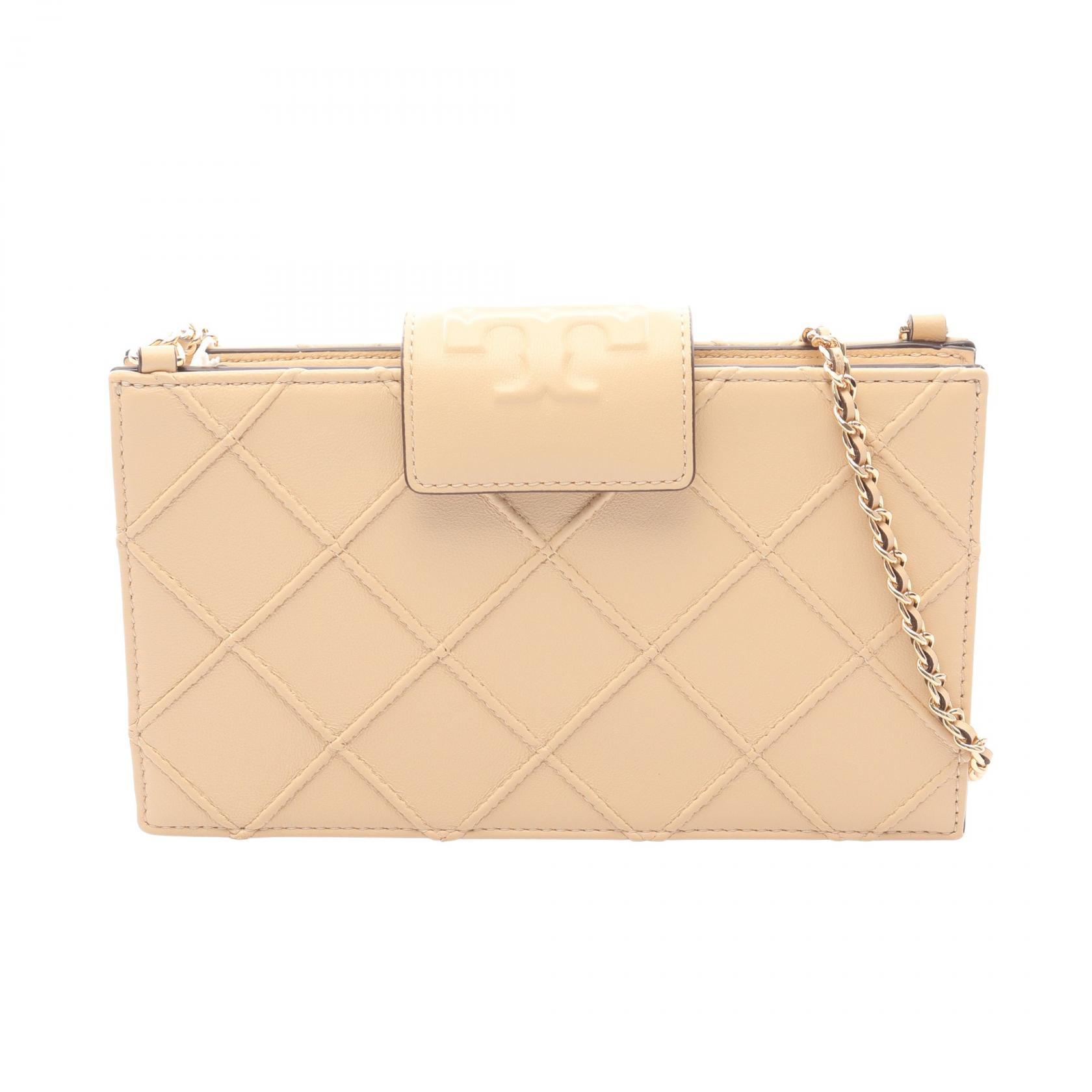 トリーバーチ Tory Burch Fleming mini ショルダーバッグ バッグ レザー ベージュ系 167250700 【新品】