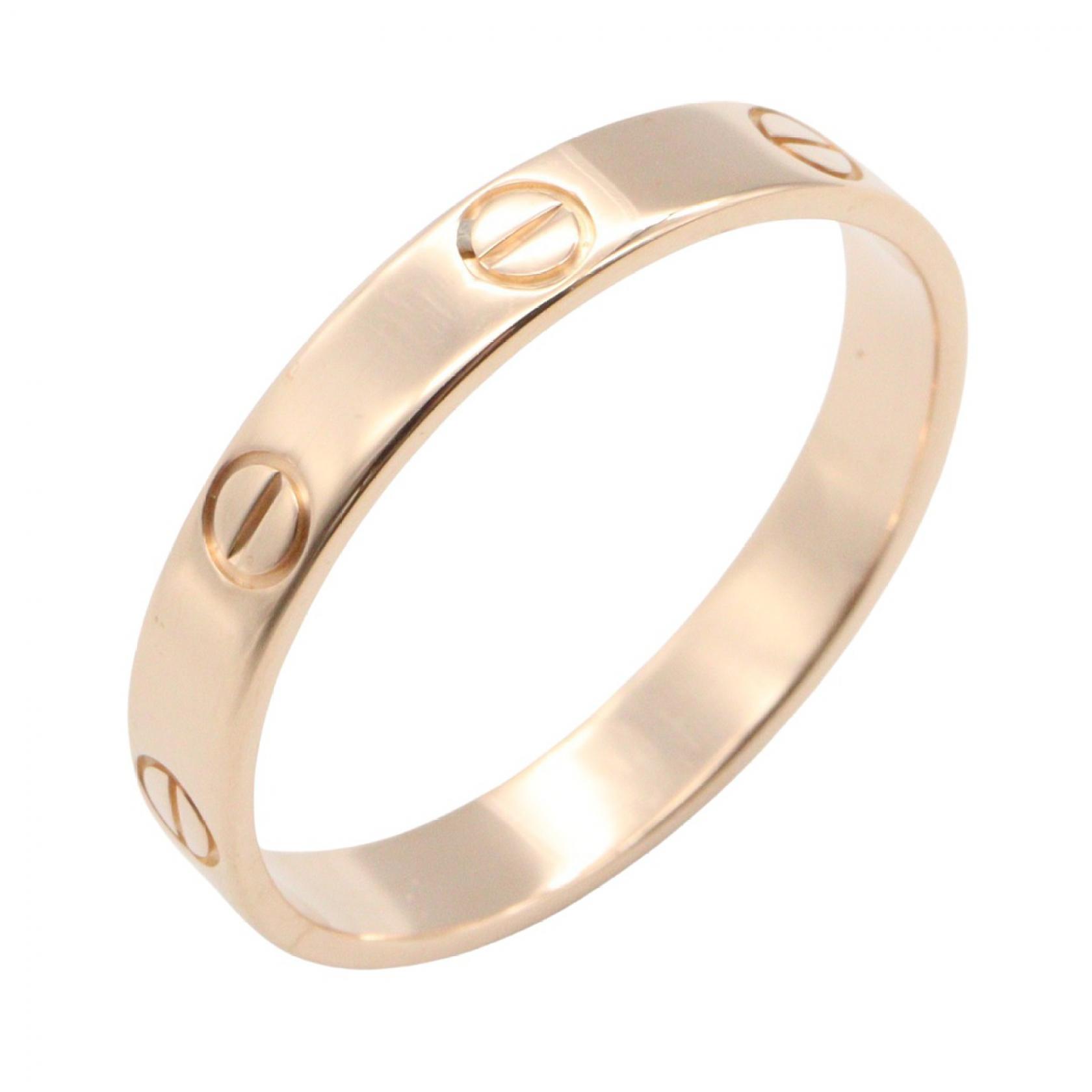カルティエ CARTIER ミニラブリング リング・指輪 ジュエリー K18PG（ピンクゴールド） ゴールド系 B4085200 【中古】