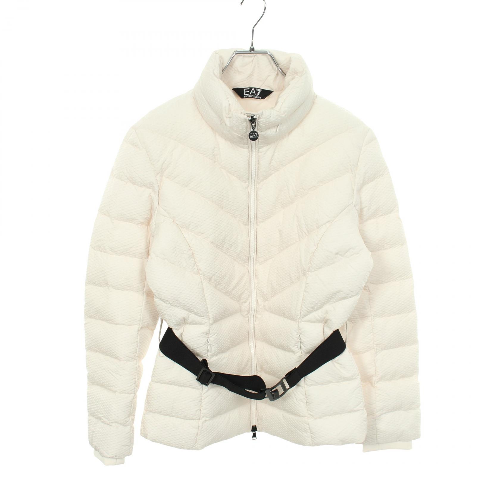 イーエーセブンエンポリオ アルマーニ EA7 EMPORIO ARMANI 衣料品 アウター ナイロン ホワイト系 【中古】