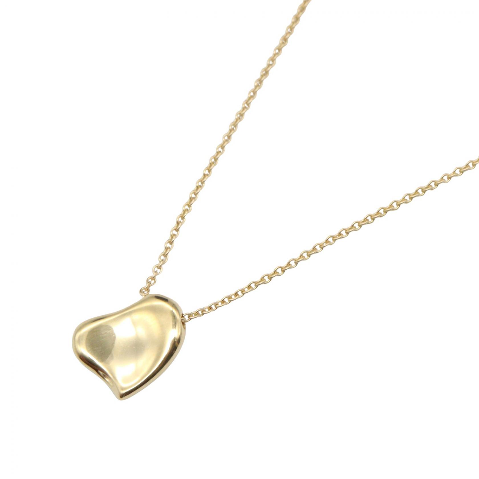 ティファニー TIFFANY＆CO フルハート ネックレス ネックレス ジュエリー K18（イエローゴールド） ゴールド系 【中古】