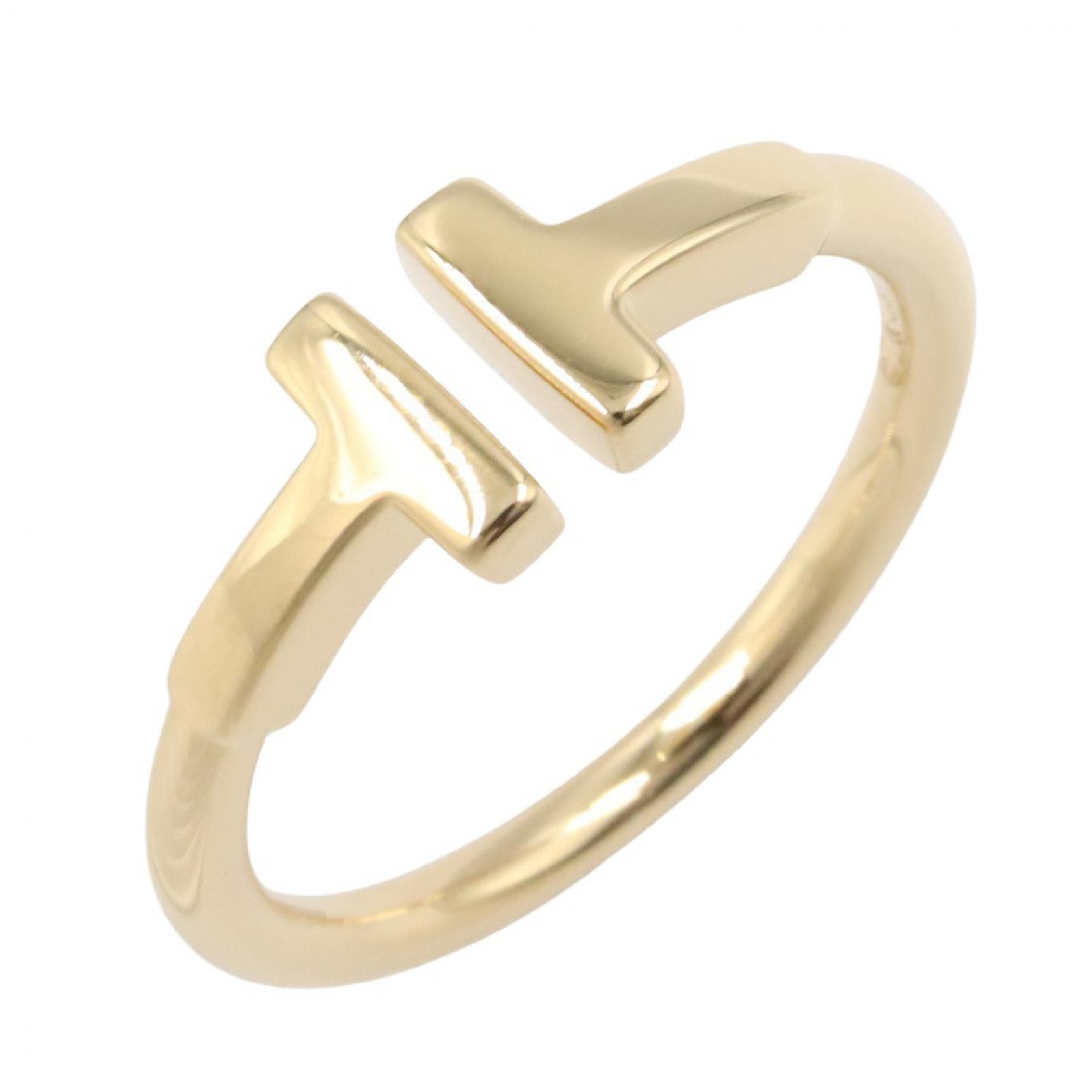 ティファニー TIFFANY＆CO Tワイヤー リング リング・指輪 ジュエリー K18（イエローゴールド） ゴールド系 【中古】