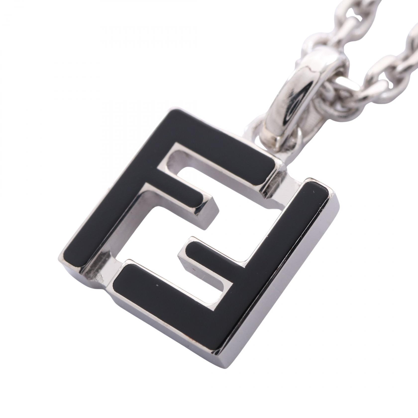 フェンディ FENDI FF ネックレス ジュエリー ステンレススチール シルバー系 / ブラック系 7AK013B09F0VD1 【新品】｜RECLO（リクロ）店
