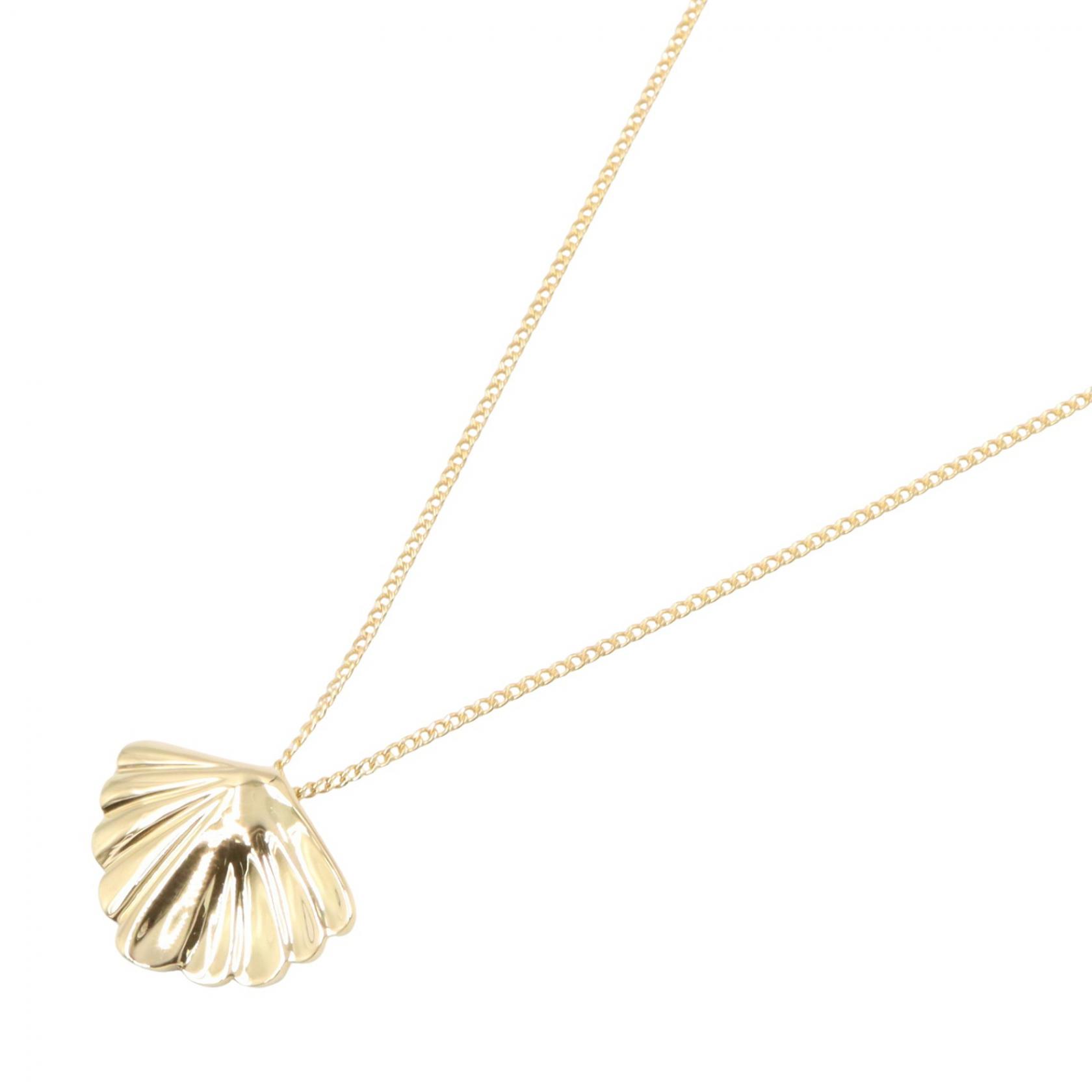 【10%OFFクーポン 7/21 10時~7/26 9:59】ティファニー TIFFANY&CO シェルネックレス ネックレス ジュエリー K18(イエローゴールド) ゴールド系 【中古】|RECLO(リクロ)店