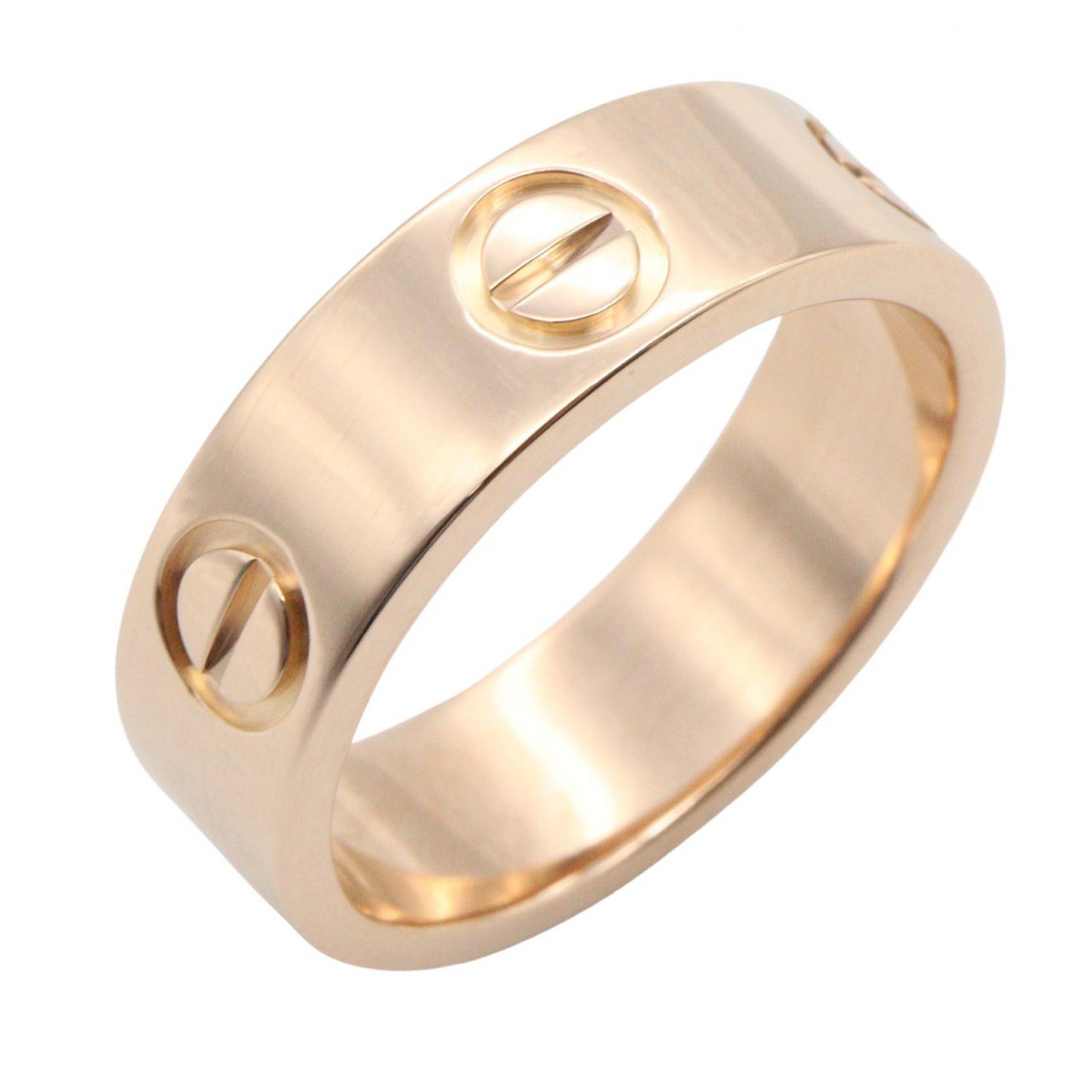 【全品ポイント11倍｜7/30 0:00-23:59】カルティエ CARTIER ラブリング リング・指輪 ジュエリー K18PG（ピンクゴールド） ゴールド系 B4084800 【中古】｜RECLO（リクロ）店 143,000円