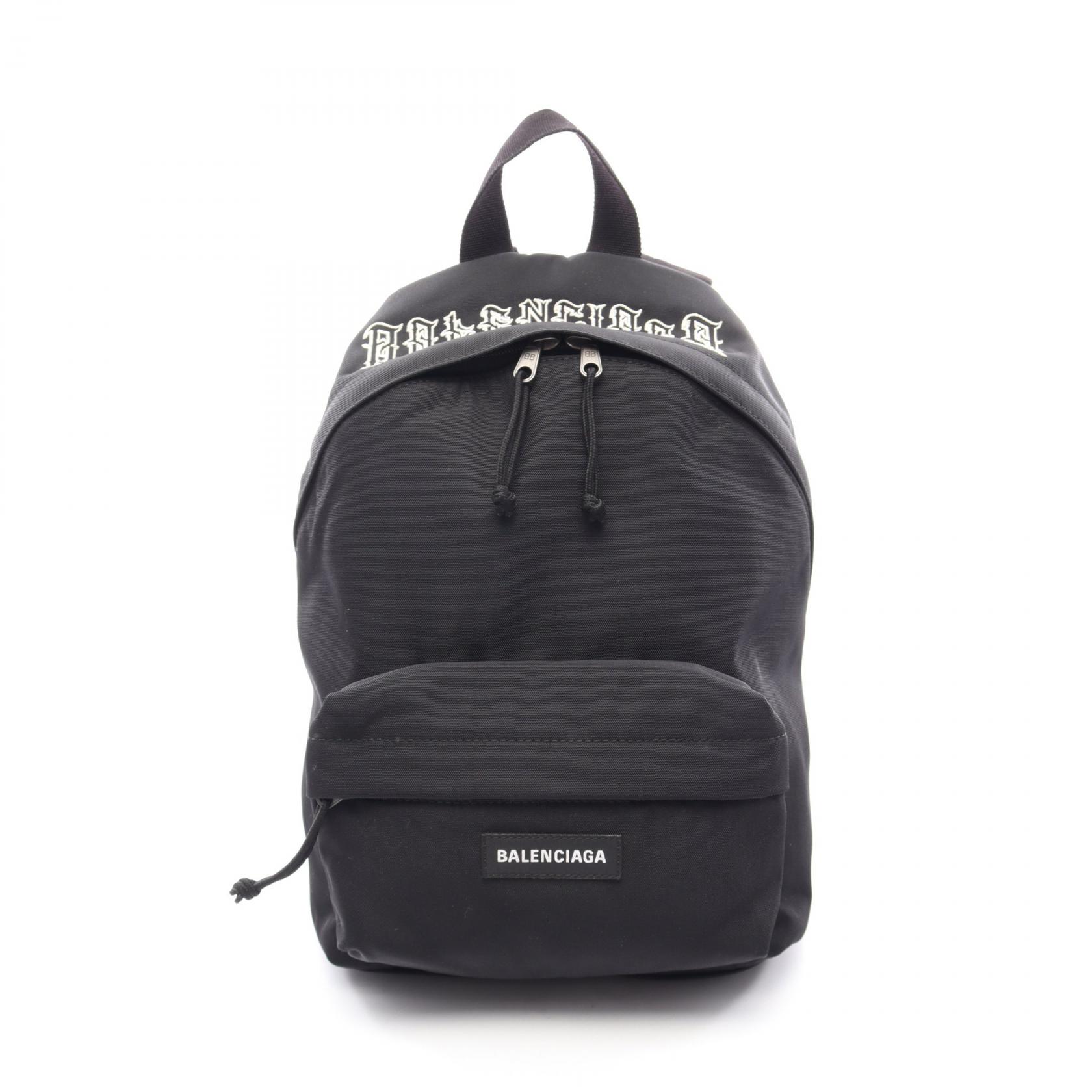 バレンシアガ BALENCIAGA タトゥー ロゴ エクスプローラー リュックサック バックパック バッグ ナイロン ブラック系 【中古】｜RECLO（リクロ）店 46,200円