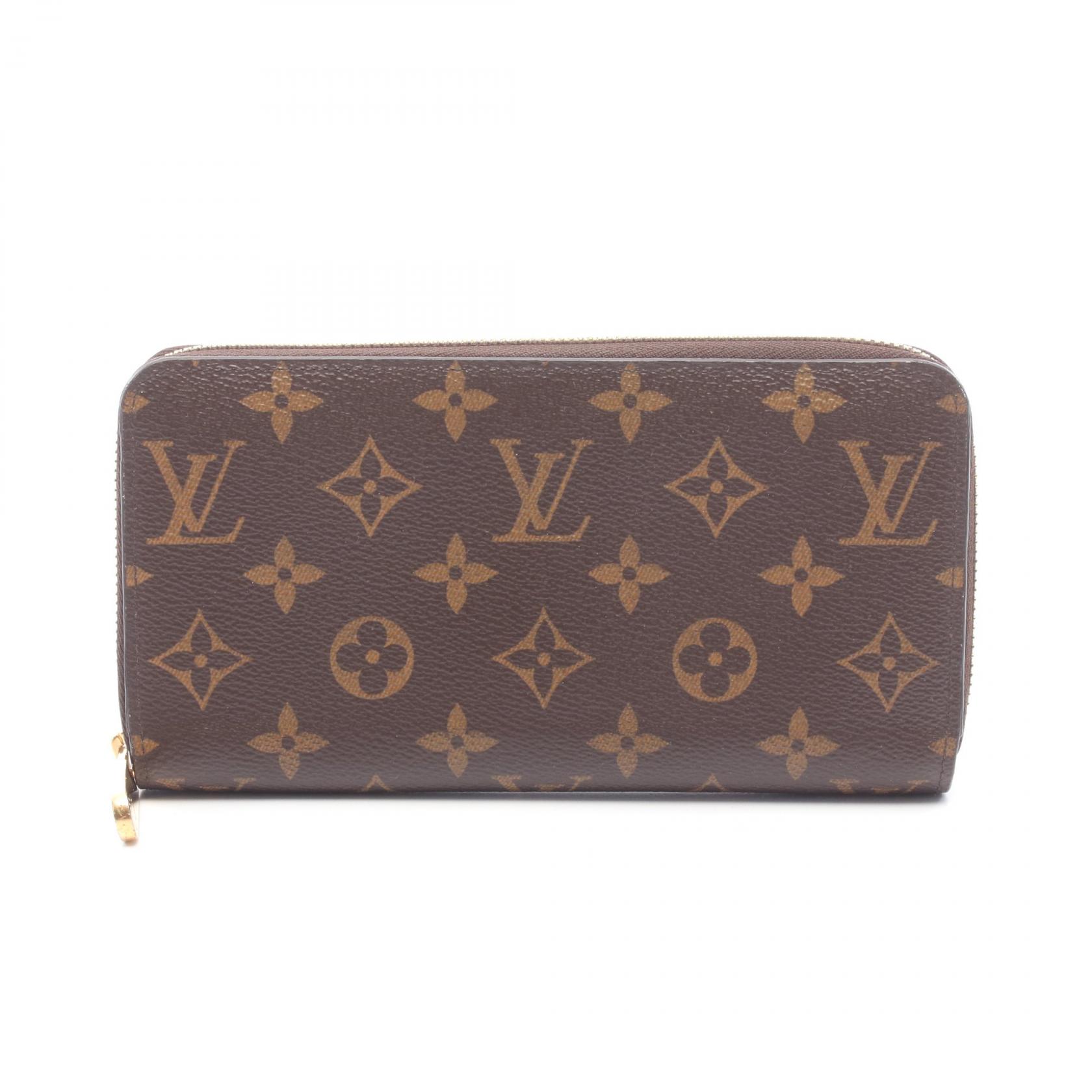 ルイ・ヴィトン LOUIS VUITTON ジッピーウォレット ラウンド長財布 財布 キャンバス PVC モノグラム ブラウン系 M42616 【中古】｜RECLO（リクロ）店