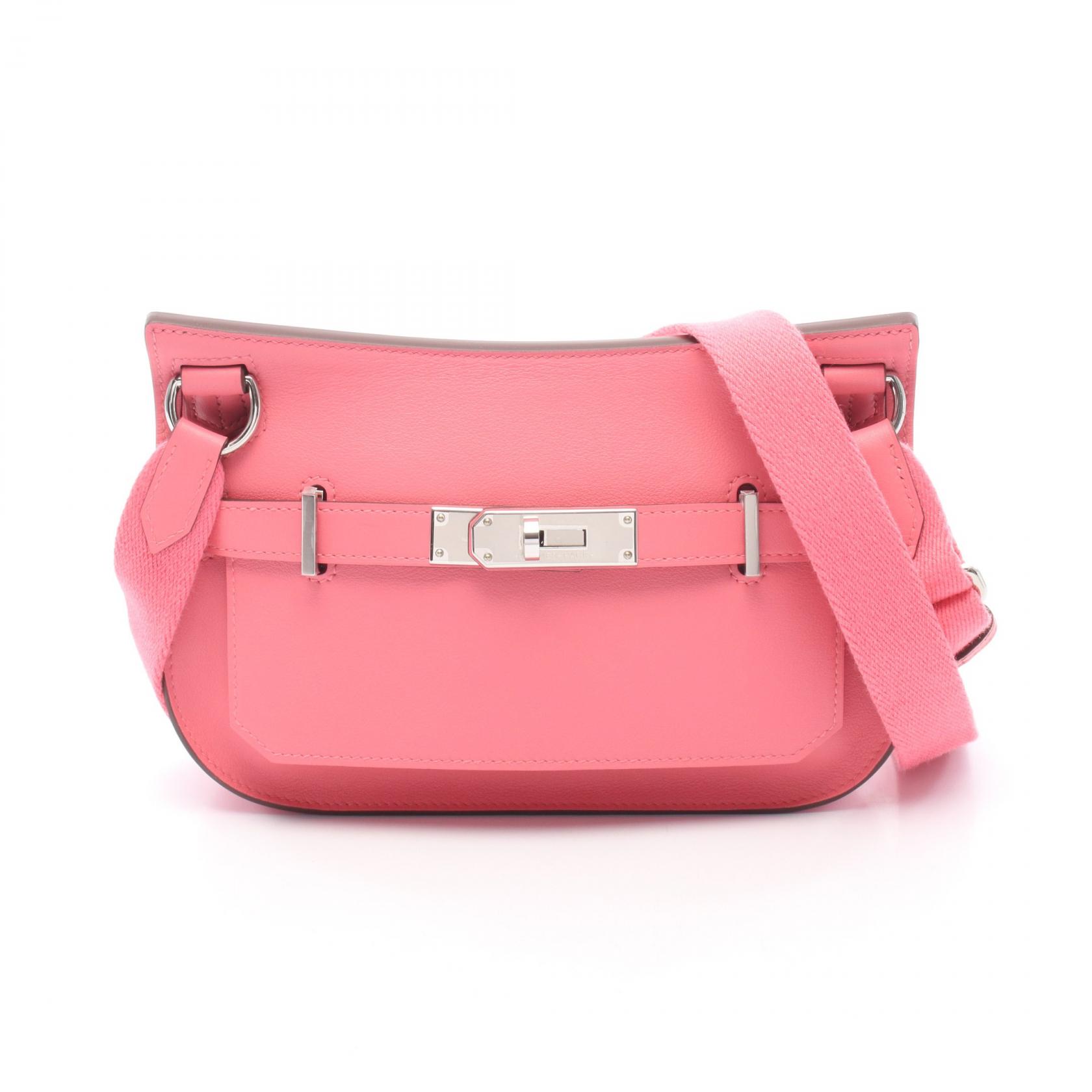 【15%OFFクーポン 7/19 20時~7/26 9:59】エルメス HERMES ジプシエール ミニ ショルダーバッグ バッグ レザー ヴォースイフト ヴォースイフト ピンク系 【中古】|RECLO(リクロ)店