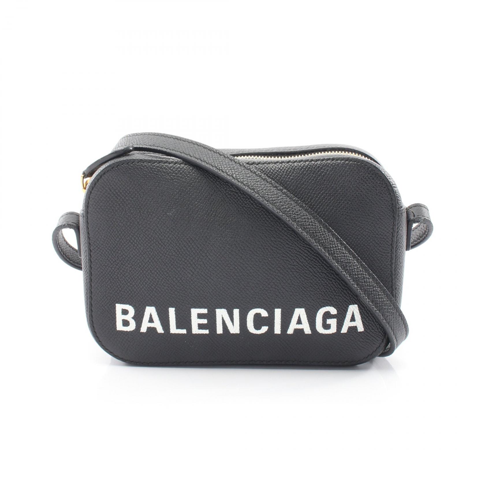 【20%OFFクーポン 7/19 20時～7/26 9:59】バレンシアガ BALENCIAGA ヴィル カメラ バッグ XS ショルダーバッグ バッグ レザー ブラック系 558171 【中古】｜RECLO（リクロ）店