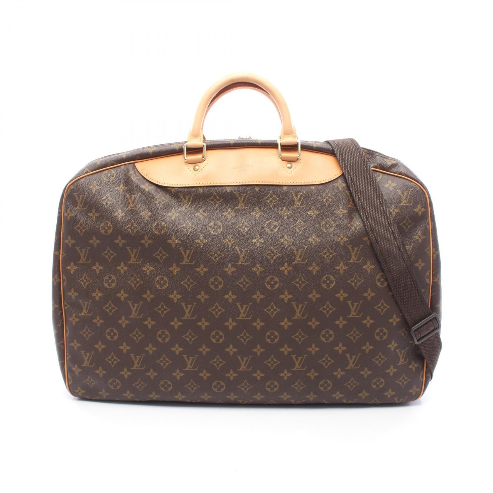 ルイ・ヴィトン LOUIS VUITTON アリゼアンポッシュ ボストンバッグ バッグ PVCコーティングキャンバス レザー モノグラム ブラウン系 M41393 【中古】｜RECLO（リクロ）店