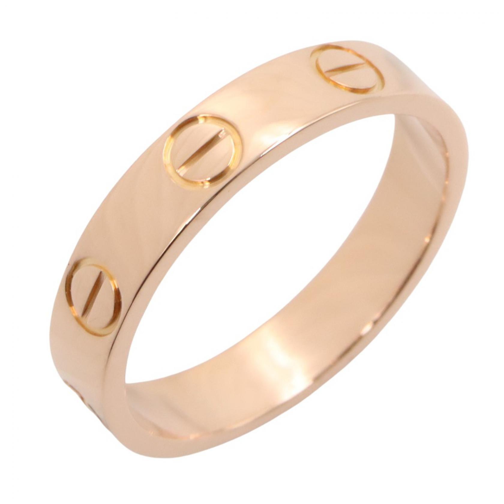 カルティエ CARTIER ミニラブリング リング・指輪 ジュエリー K18PG（ピンクゴールド） ゴールド系 B4085200 【中古】｜RECLO（リクロ）店