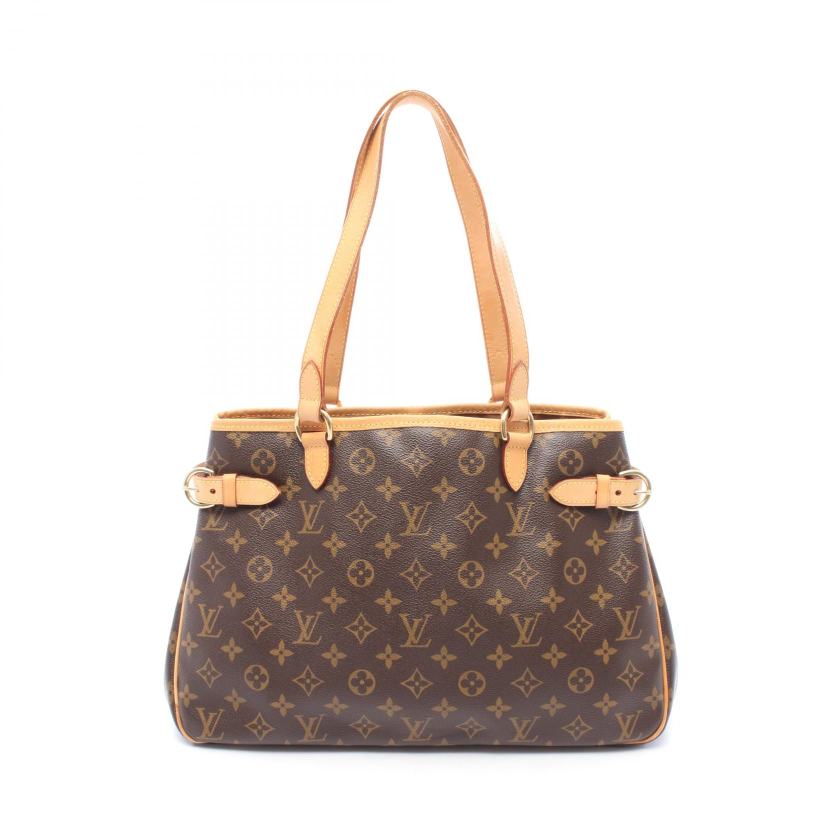 【10%OFFクーポン 7/21 10時~7/26 9:59】ルイ・ヴィトン LOUIS VUITTON バティニョール オリゾンタル ショルダーバッグ バッグ PVCコーティングキャンバス レザー モノグラム ブラウン系 M51154 【中古】|RECLO(リクロ)店