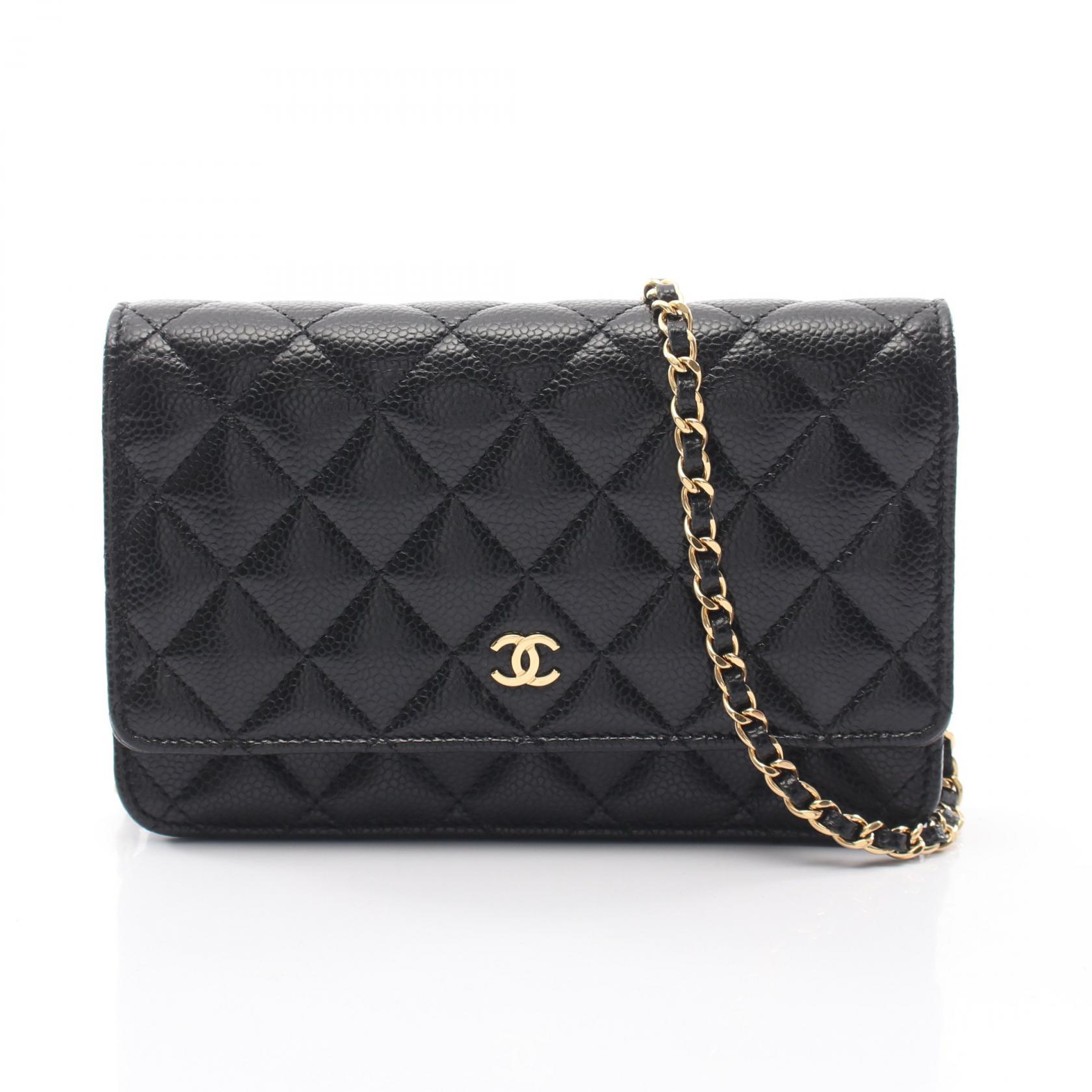 【10%OFFクーポン 7/21 10時~7/26 9:59】シャネル CHANEL マトラッセ ショルダーバッグ バッグ キャビアスキン(グレインドカーフ) ブラック系 AP0250 【中古】|RECLO(リクロ)店