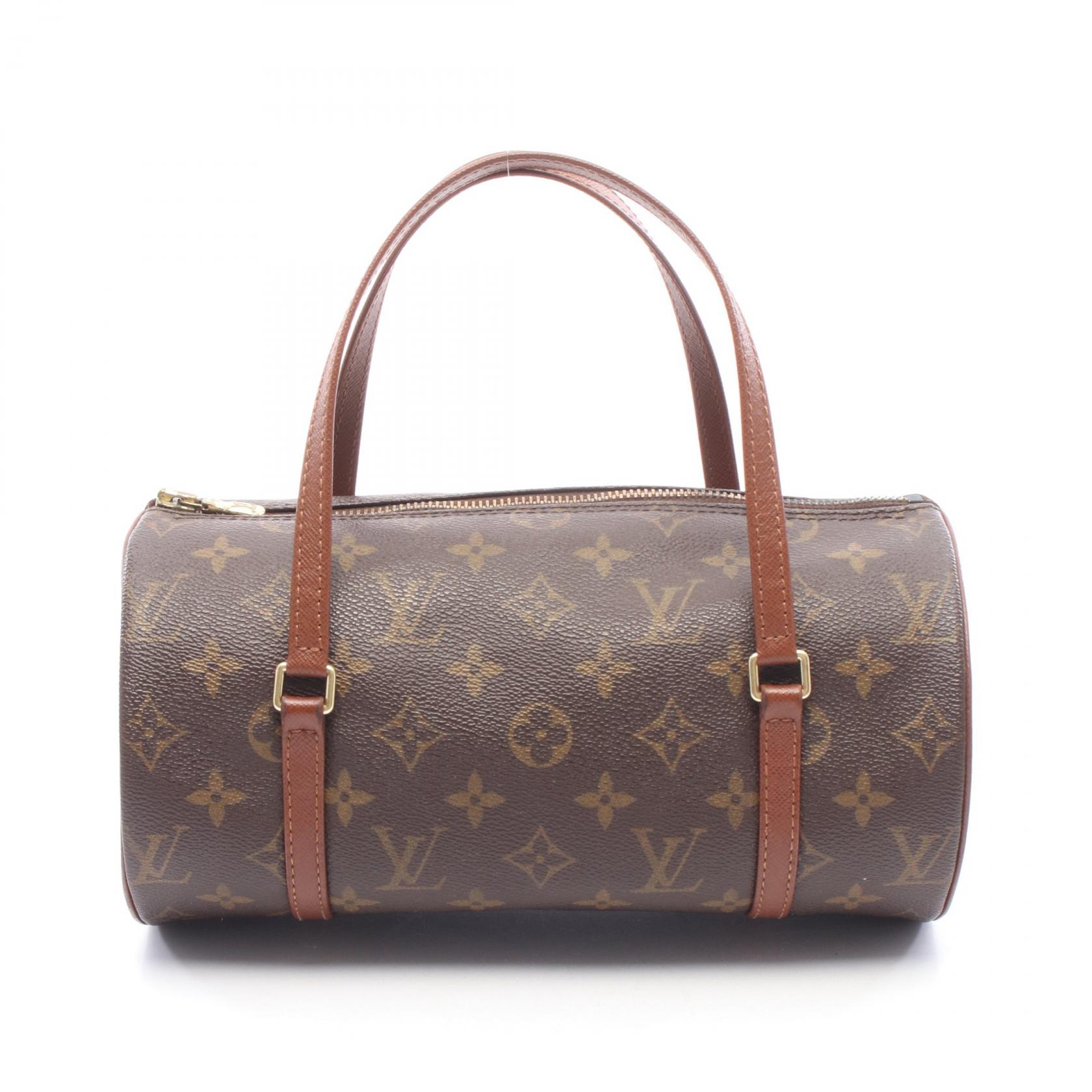 ルイ・ヴィトン LOUIS VUITTON パピヨン26 モノグラム 旧型 ハンドバッグ バッグ PVCコーティングキャンバス レザー ブラウン系 M51366 【中古】｜RECLO（リクロ）店