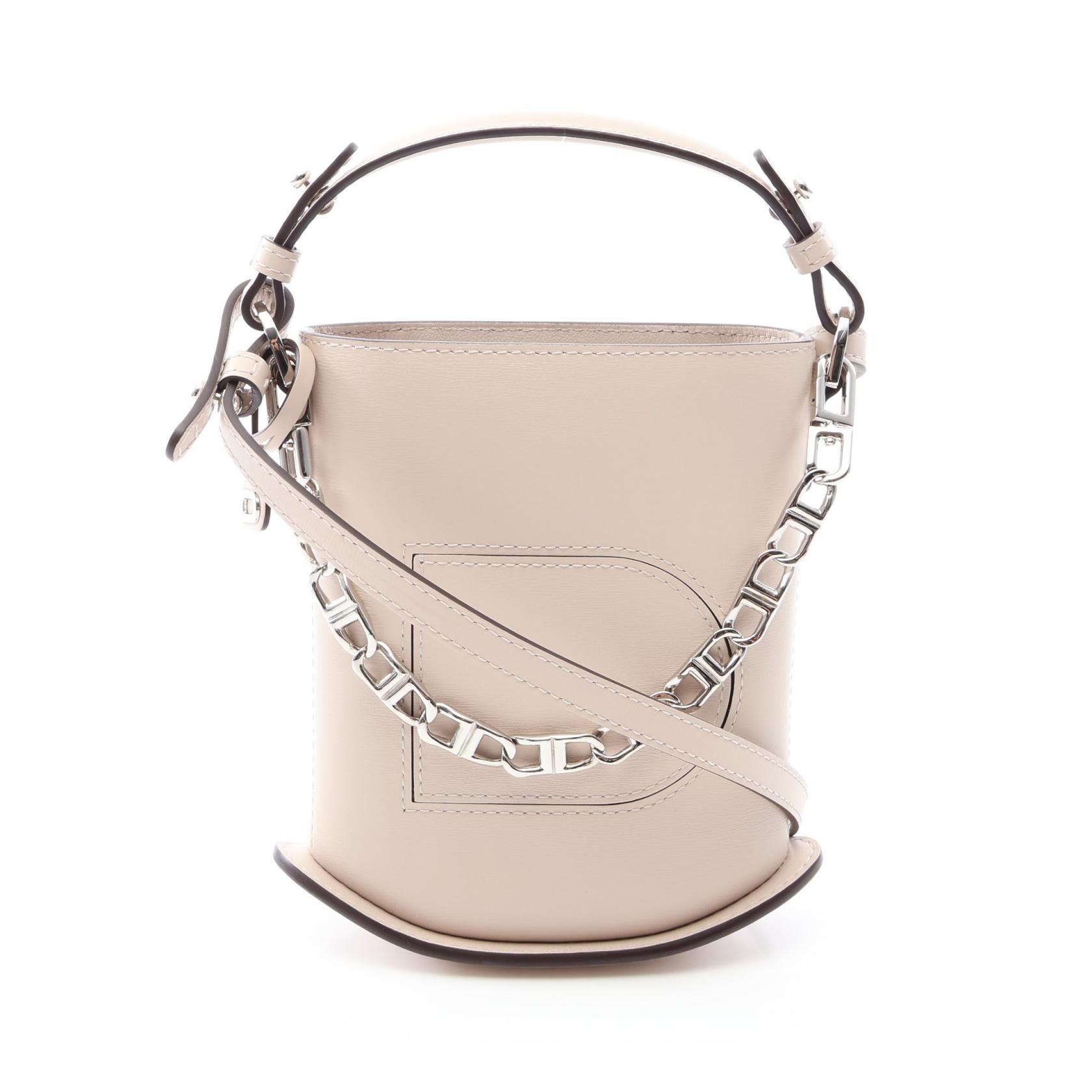 デルヴォー Delvaux PIN TOY ECLAT パン トイ エクラ 2WAY ハンドバッグ バッグ レザー ベージュ系 【中古】｜RECLO（リクロ）店