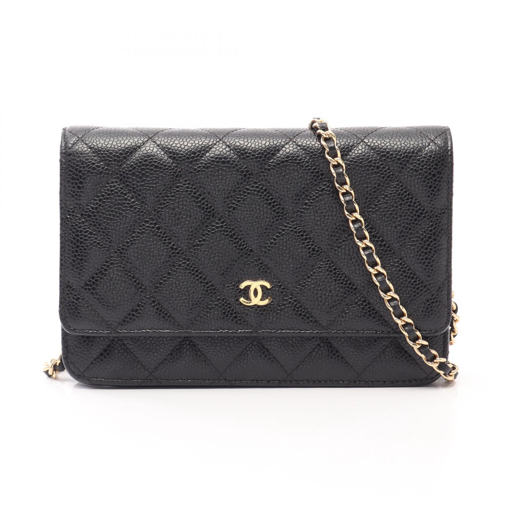 【10%OFFクーポン 7/21 10時~7/26 9:59】シャネル CHANEL マトラッセ ショルダーバッグ バッグ キャビアスキン(グレインドカーフ) ブラック系 【中古】|RECLO(リクロ)店