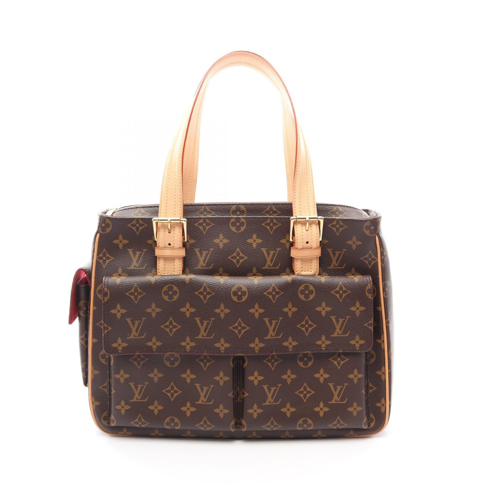 ルイ・ヴィトン LOUIS VUITTON ミュルティプリシテ ハンドバッグ バッグ PVCコーティングキャンバス レザー モノグラム ブラウン系 M51162 【中古】|RECLO(リクロ)店