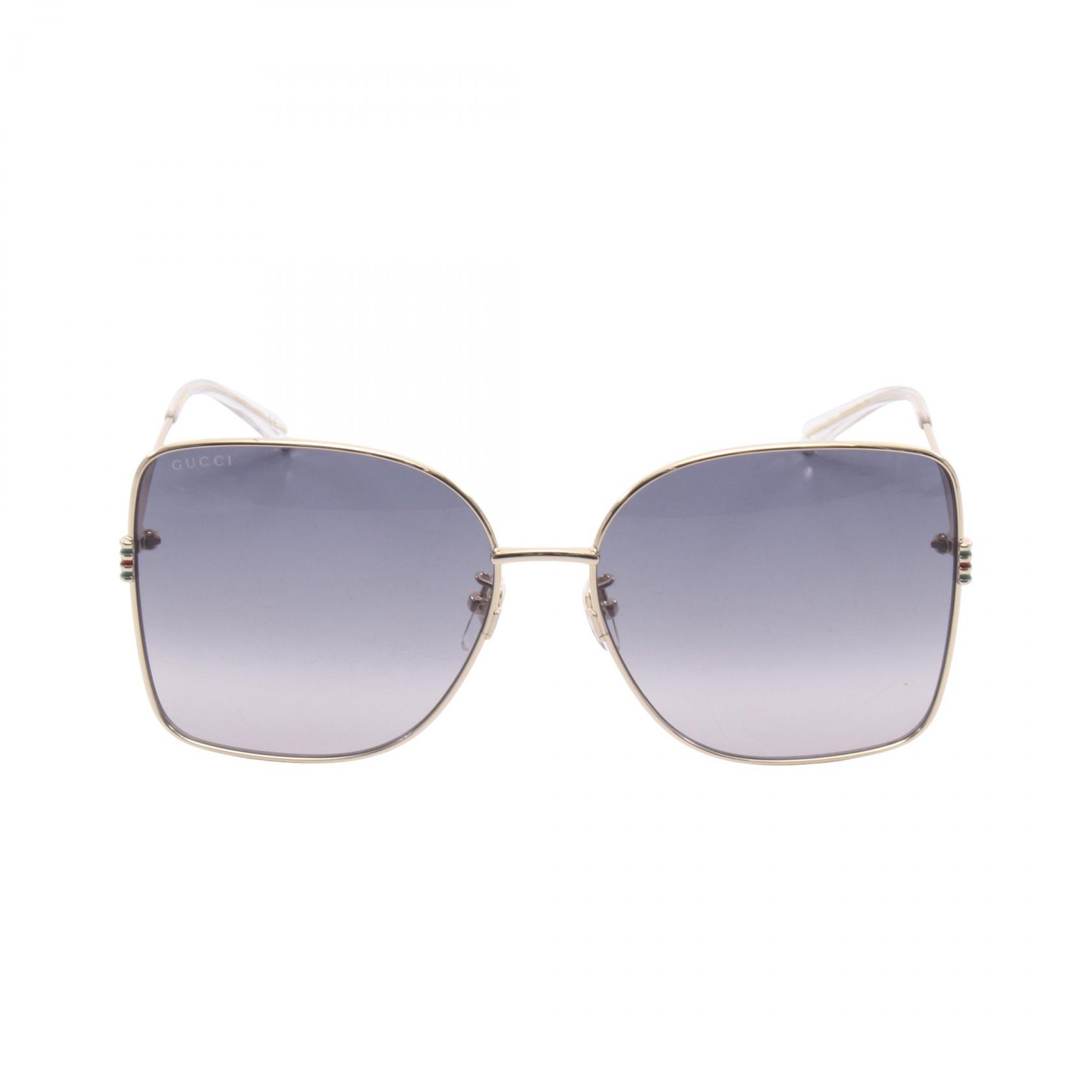 グッチ GUCCI サングラス 衣料品 GP / プラスチック ゴールド系 / クリア系 GG1282SA002 【新品】｜RECLO（リクロ）店