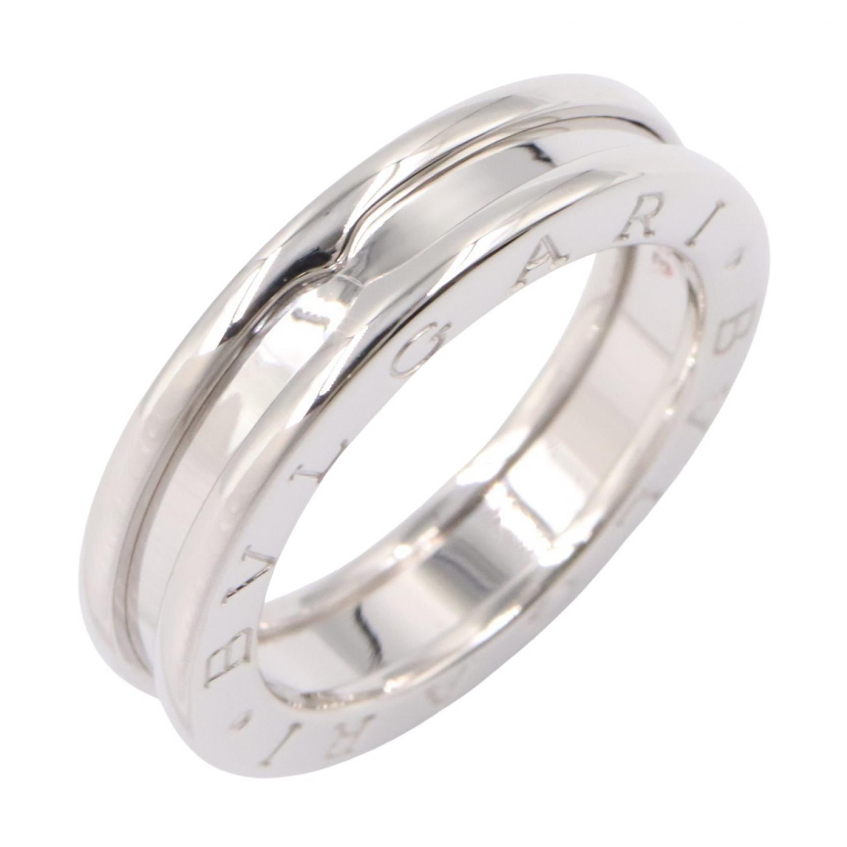 【全品ポイント11倍｜7/30 0:00-23:59】ブルガリ BVLGARI B-zero1 ビーゼロワン リング 1バンド リング・指輪 ジュエリー K18WG（ホワイトゴールド） シルバー系 346566 【中古】｜RECLO（リクロ）店