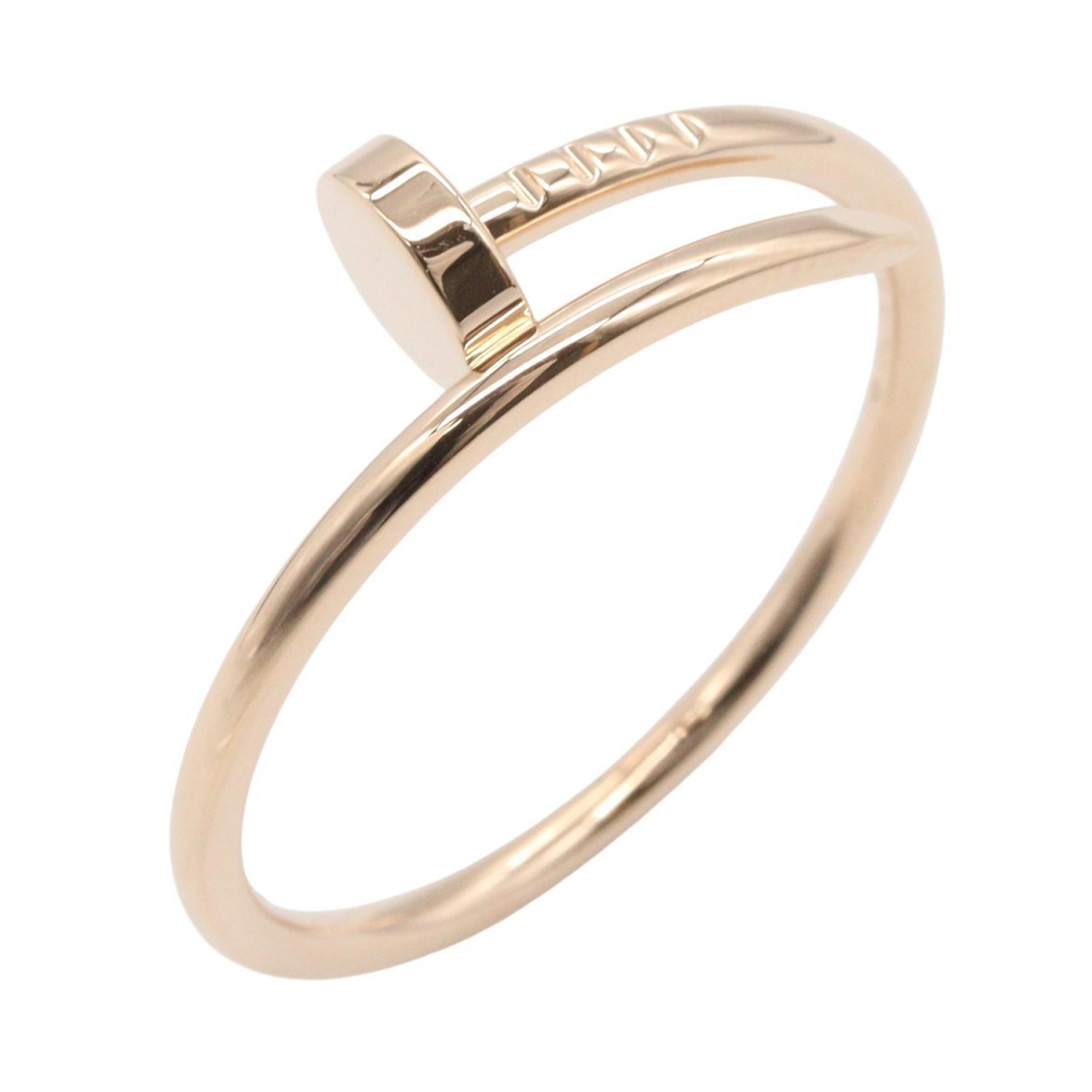 【全品ポイント11倍｜7/30 0:00-23:59】カルティエ CARTIER ジュストアンクル リング スモール リング・指輪 ジュエリー K18PG（ピンクゴールド） ゴールド系 【中古】｜RECLO（リクロ）店