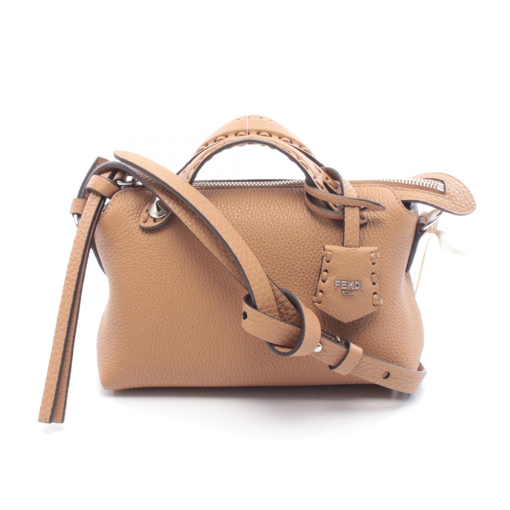 【10%OFFクーポン 7/12 10時~7/26 9:59】フェンディ FENDI バイザウェイ セレリア ミニ 2WAY ハンドバッグ バッグ レザー ブラウン系 8BS098ASU2F0EMR 【新品】|RECLO(リクロ)店