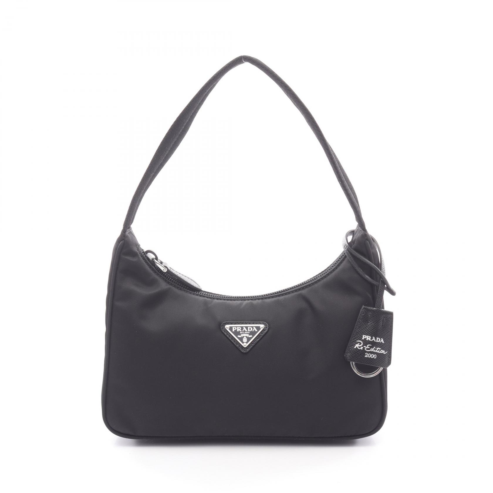【10%OFFクーポン 7/21 10時～7/26 9:59】プラダ PRADA Mini Re-Edition 2000 Re-Nylon ハンドバッグ バッグ ナイロン ブラック系 1NE515RDH0F0002 【新品】｜RECLO（リクロ）店