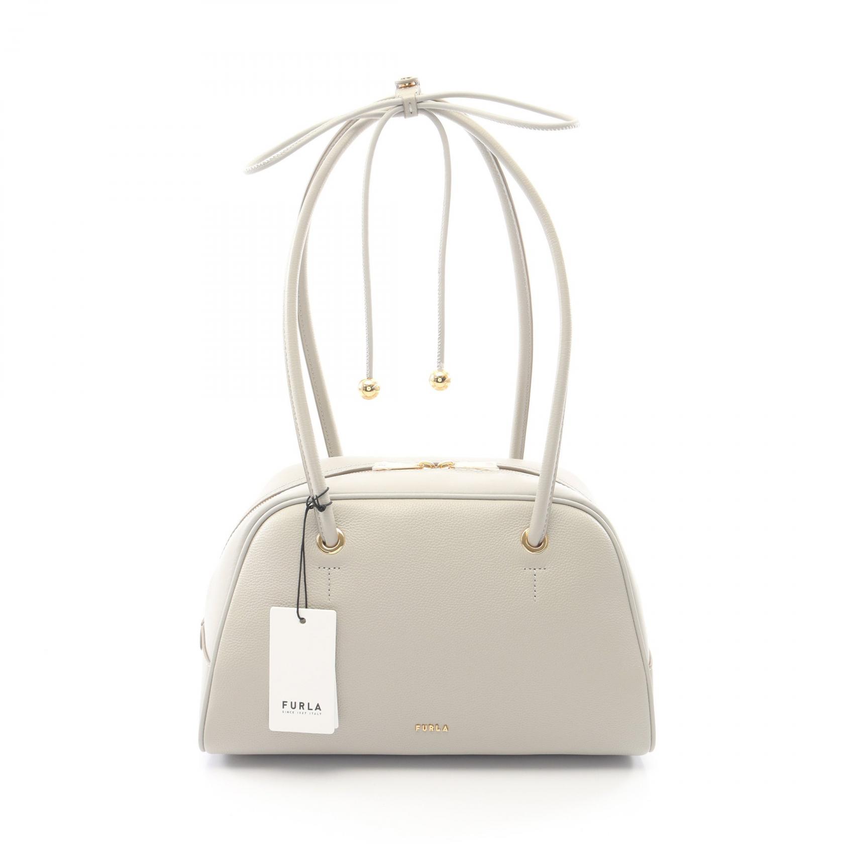 【10%OFFクーポン 7/21 10時～7/26 9:59】フルラ Furla POPPY M ショルダーバッグ バッグ レザー グレー系 WB02109BX45734897S 【新品】｜RECLO（リクロ）店