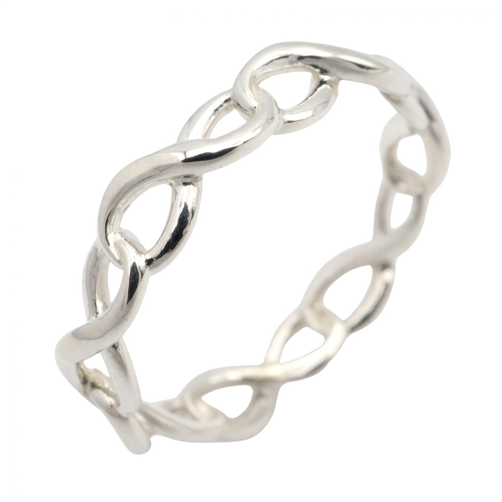 ティファニー TIFFANY＆CO インフィニティ バンドリング リング・指輪 ジュエリー シルバー925 シルバー系 60145307 【中古】｜RECLO（リクロ）店