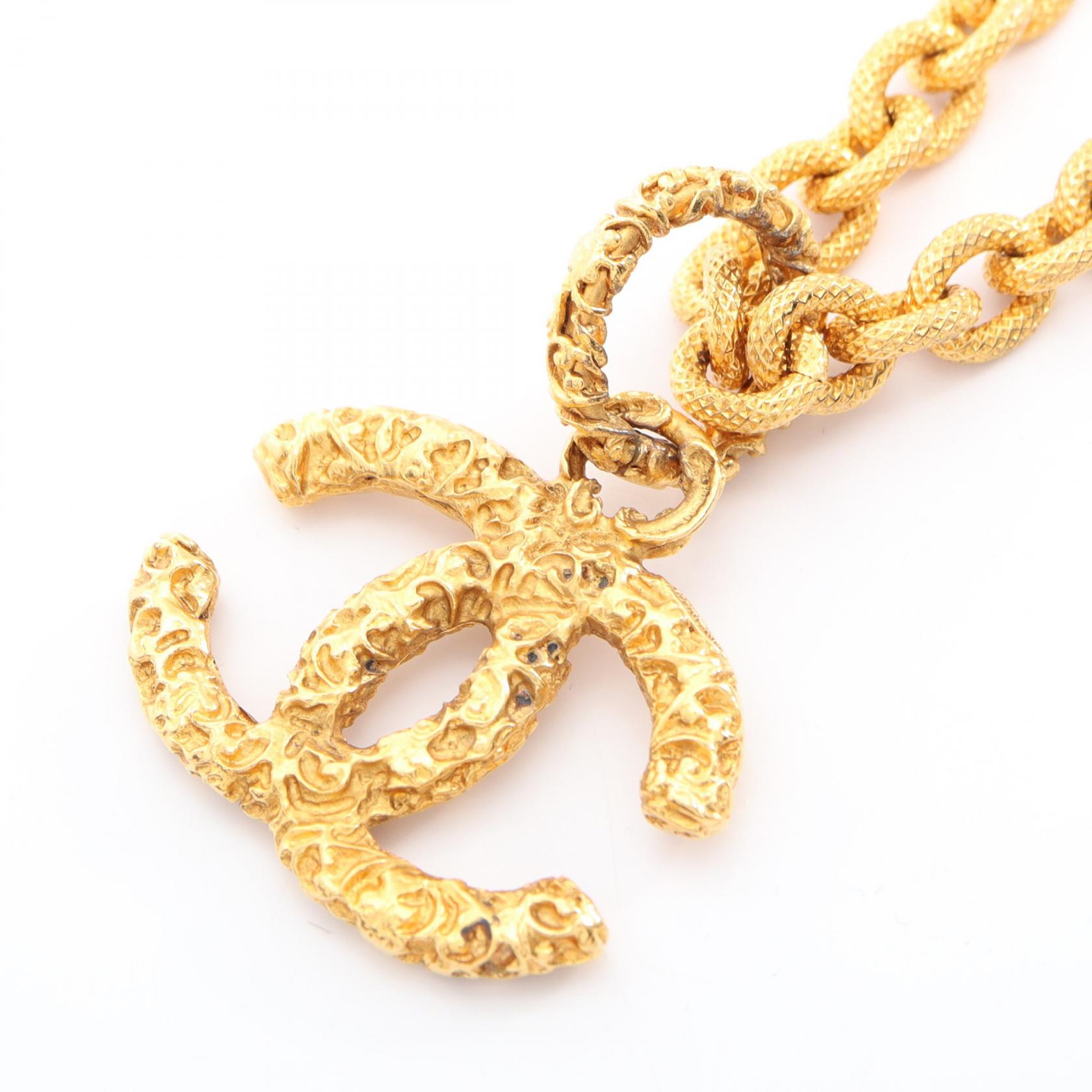 シャネル CHANEL ココマーク ネックレス ジュエリー GP（ゴールドメッキ） ゴールド系 【中古】｜RECLO（リクロ）店