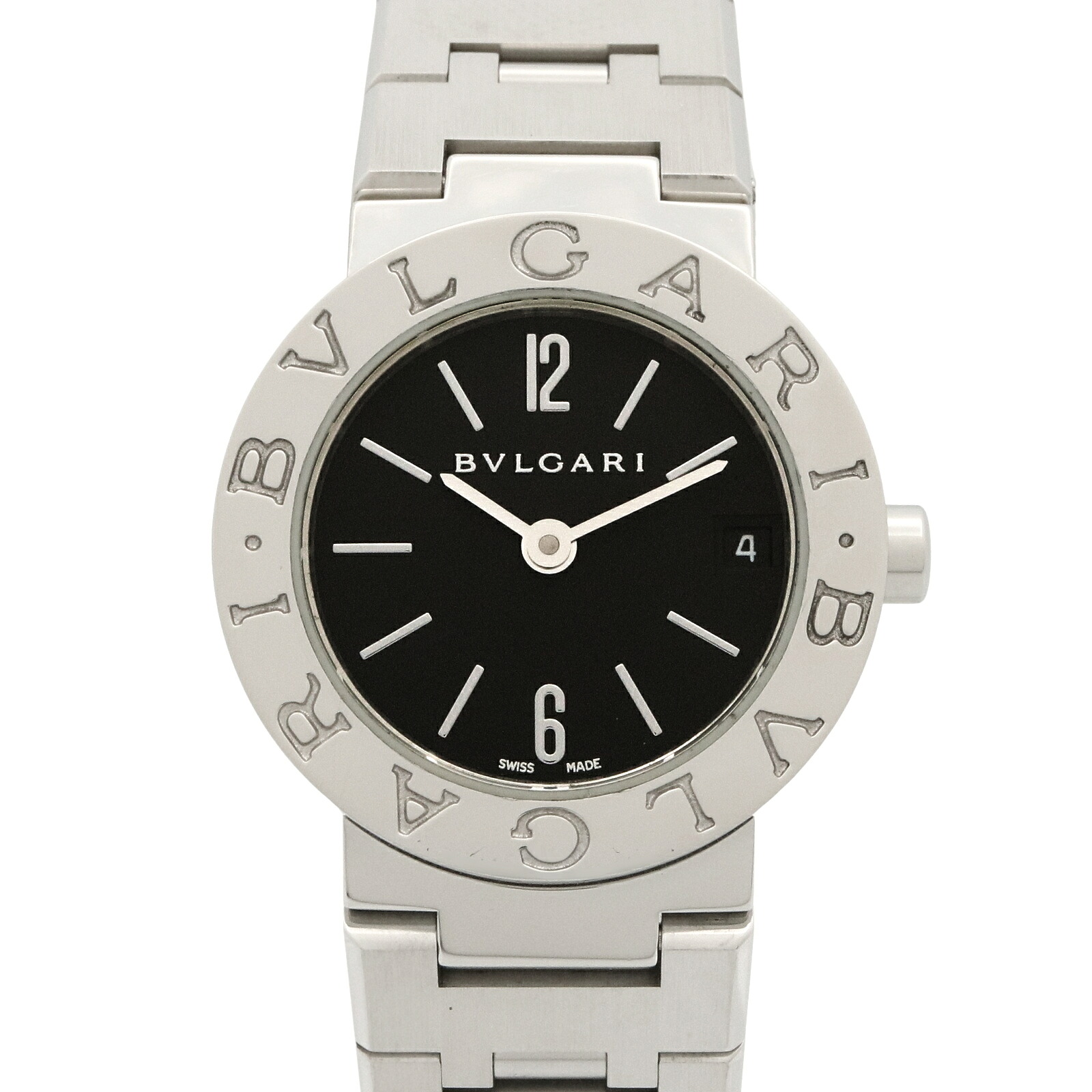 ブルガリ BVLGARI ブルガリ ブルガリ 腕時計 時計 ステンレススチール ブラック系 BB23SS 【中古】｜RECLO（リクロ）店