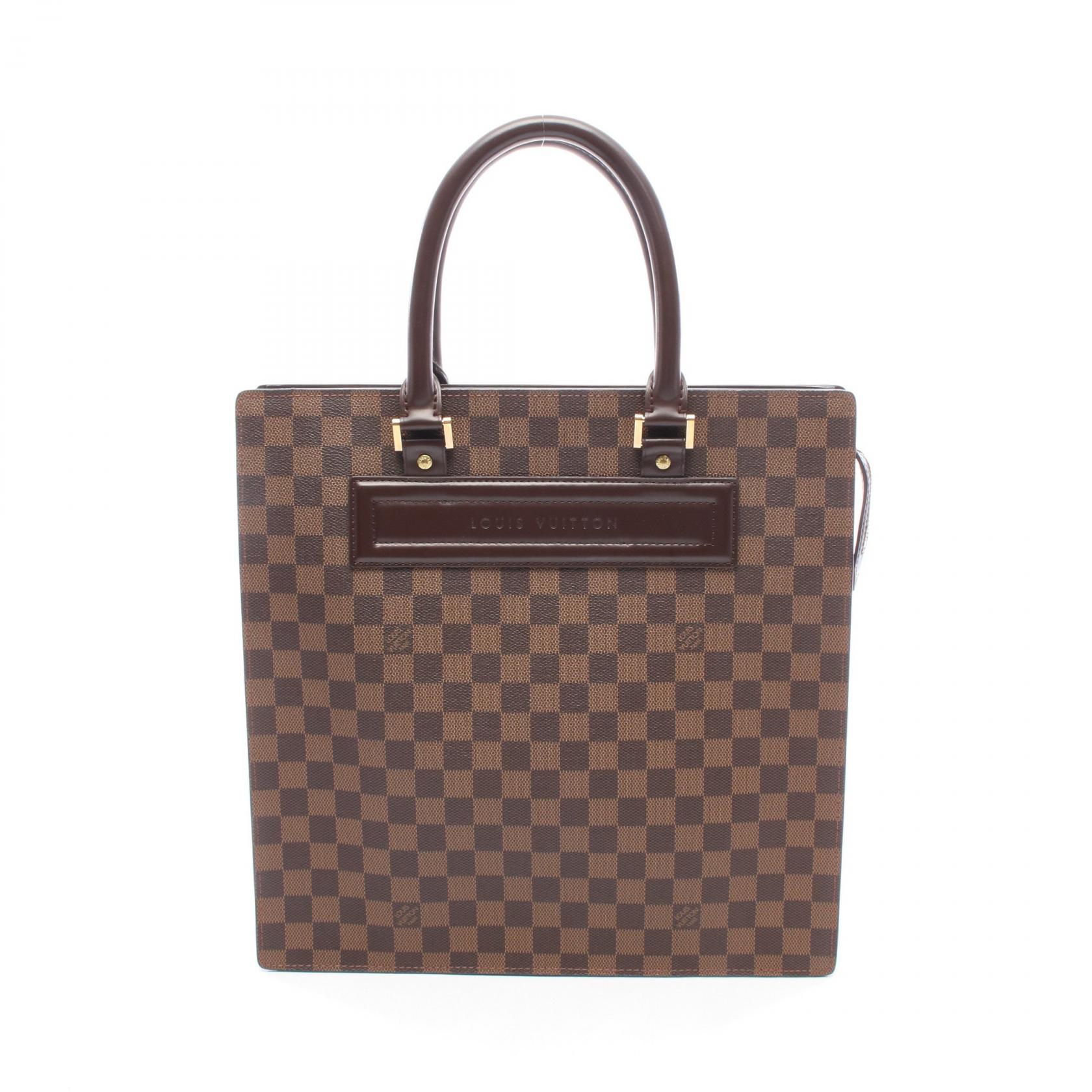 【10%OFFクーポン 7/21 10時~7/26 9:59】ルイ・ヴィトン LOUIS VUITTON ヴェニスGM トートバッグ バッグ PVCコーティングキャンバス レザー ダミエ ブラウン系 N51146 【中古】|RECLO(リクロ)店
