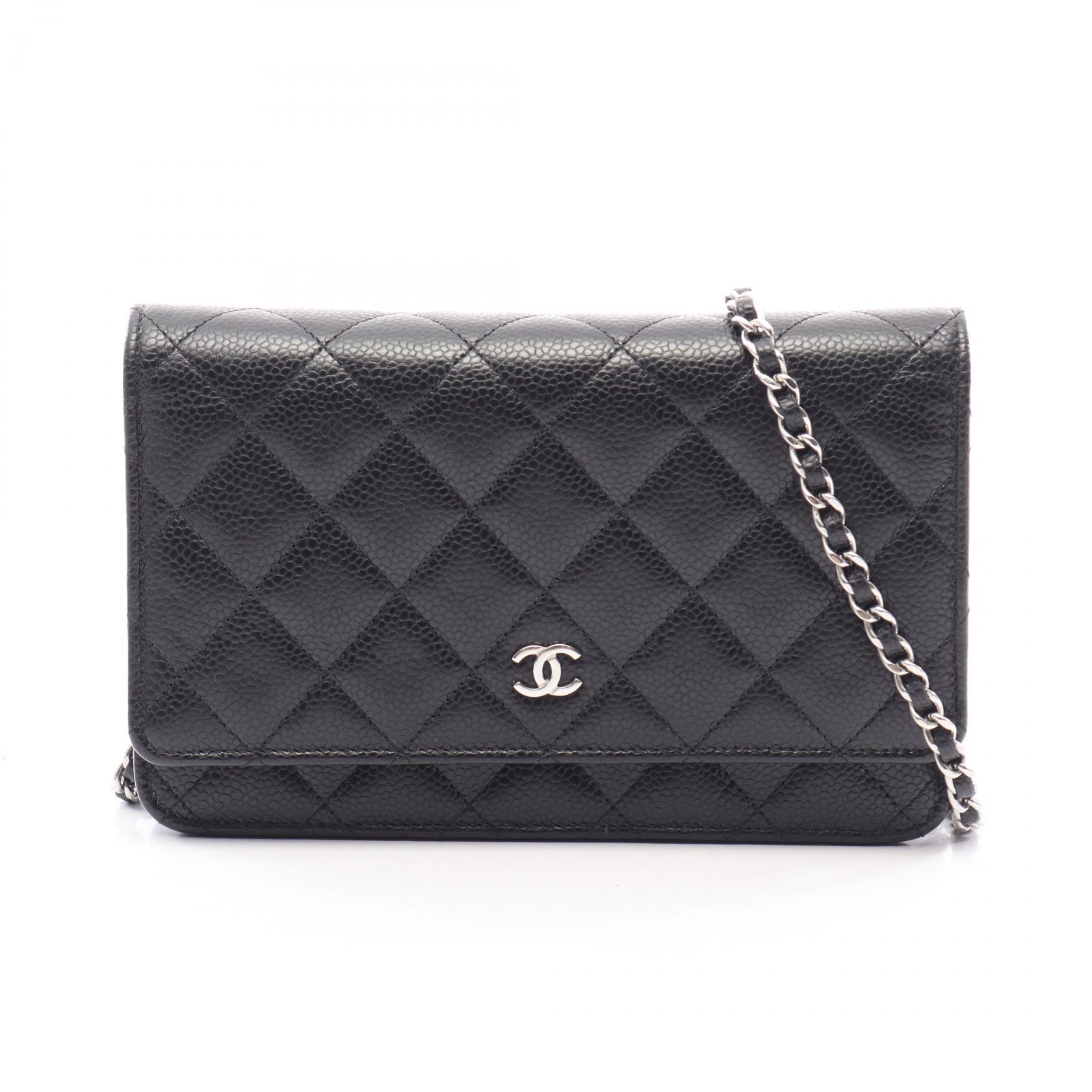 【10%OFFクーポン 7/21 10時~7/26 9:59】シャネル CHANEL マトラッセ ショルダーバッグ バッグ キャビアスキン(グレインドカーフ) ブラック系 AP0250 【中古】|RECLO(リクロ)店