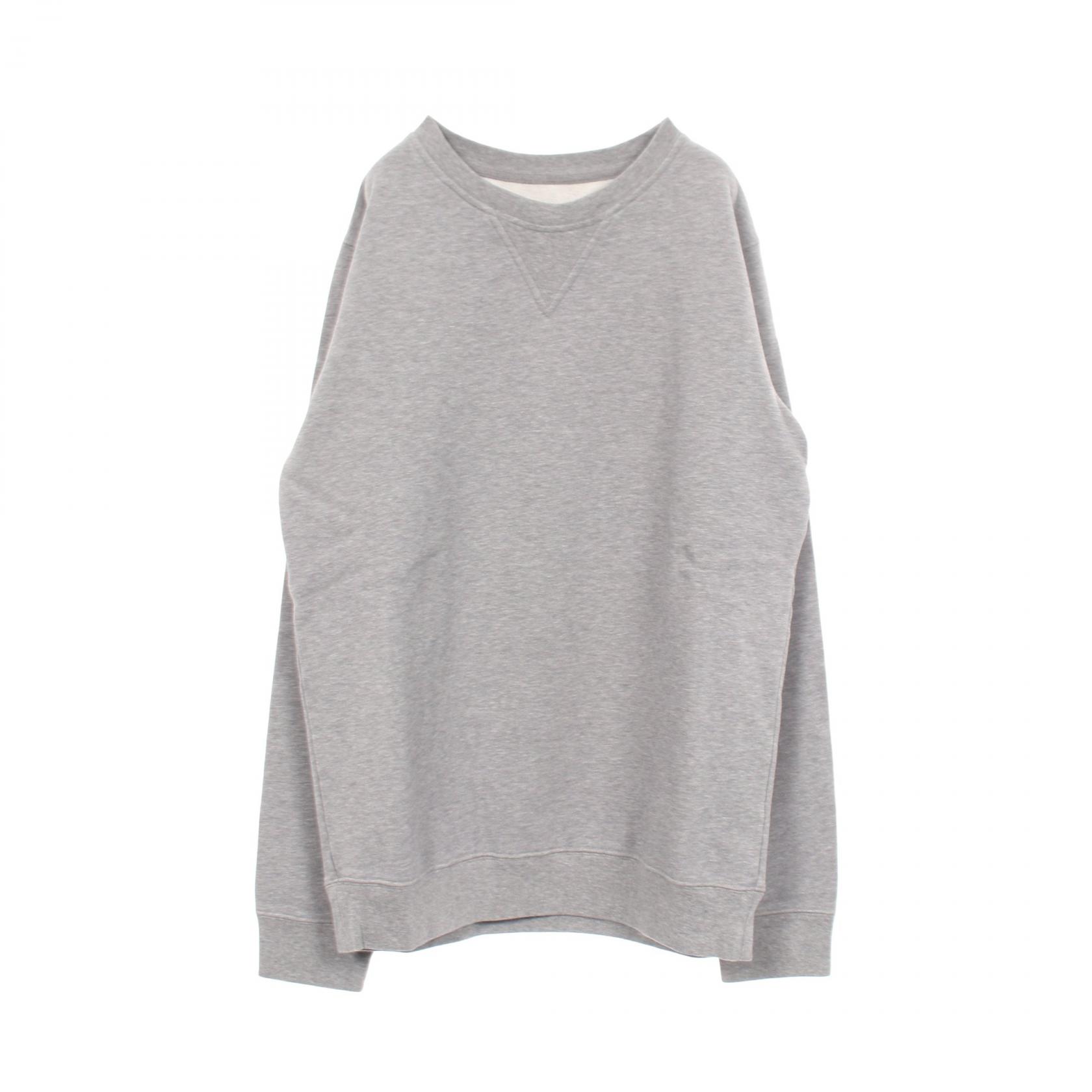 【10%OFFクーポン 7/21 10時～7/26 9:59】メゾンマルジェラ10 Maison Margiela 10 4ステッチ クルーネック スウェット 衣料品 トップス コットン グレー系 【中古】｜RECLO（リクロ）店