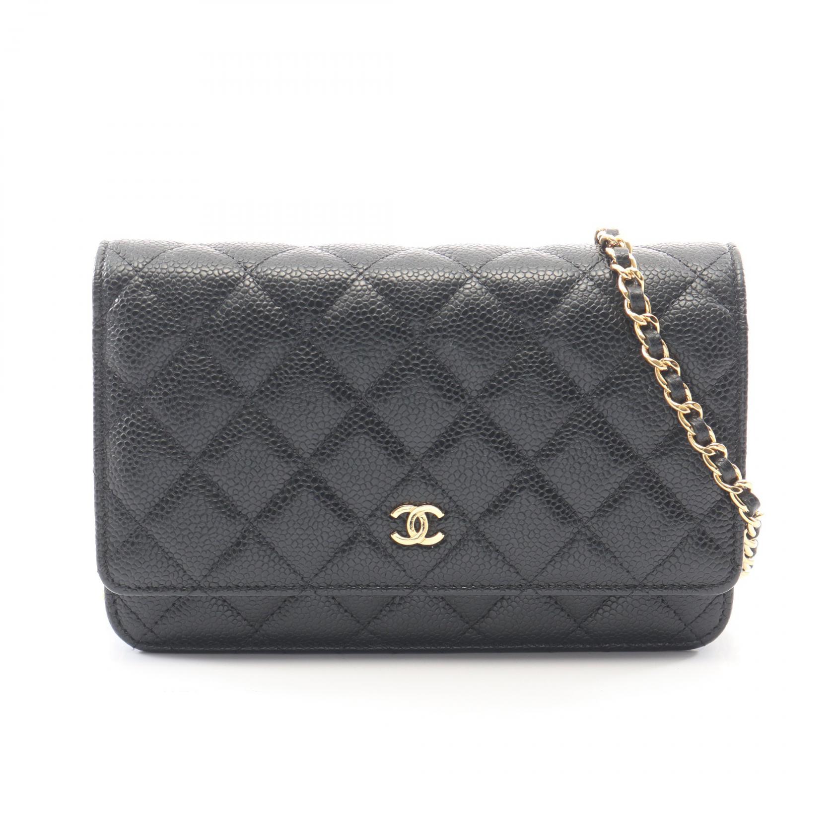 【10%OFFクーポン 7/21 10時~7/26 9:59】シャネル CHANEL マトラッセ ショルダーバッグ バッグ キャビアスキン(グレインドカーフ) ブラック系 AP0250 【中古】|RECLO(リクロ)店