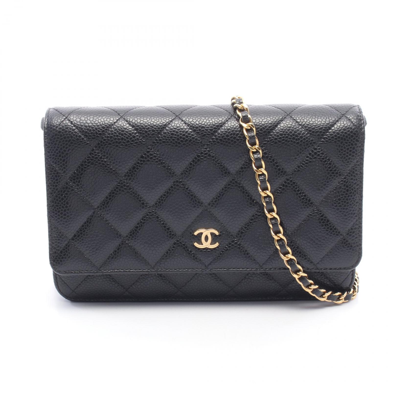 【10%OFFクーポン 7/21 10時~7/26 9:59】シャネル CHANEL マトラッセ ショルダーバッグ バッグ キャビアスキン(グレインドカーフ) ブラック系 AP0250 【中古】|RECLO(リクロ)店