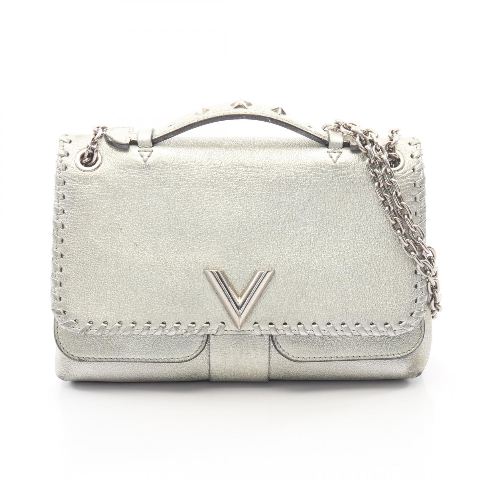 ルイ・ヴィトン LOUIS VUITTON ヴェリー 2WAY ショルダーバッグ バッグ レザー シルバー系 M43201 【中古】｜RECLO（リクロ）店