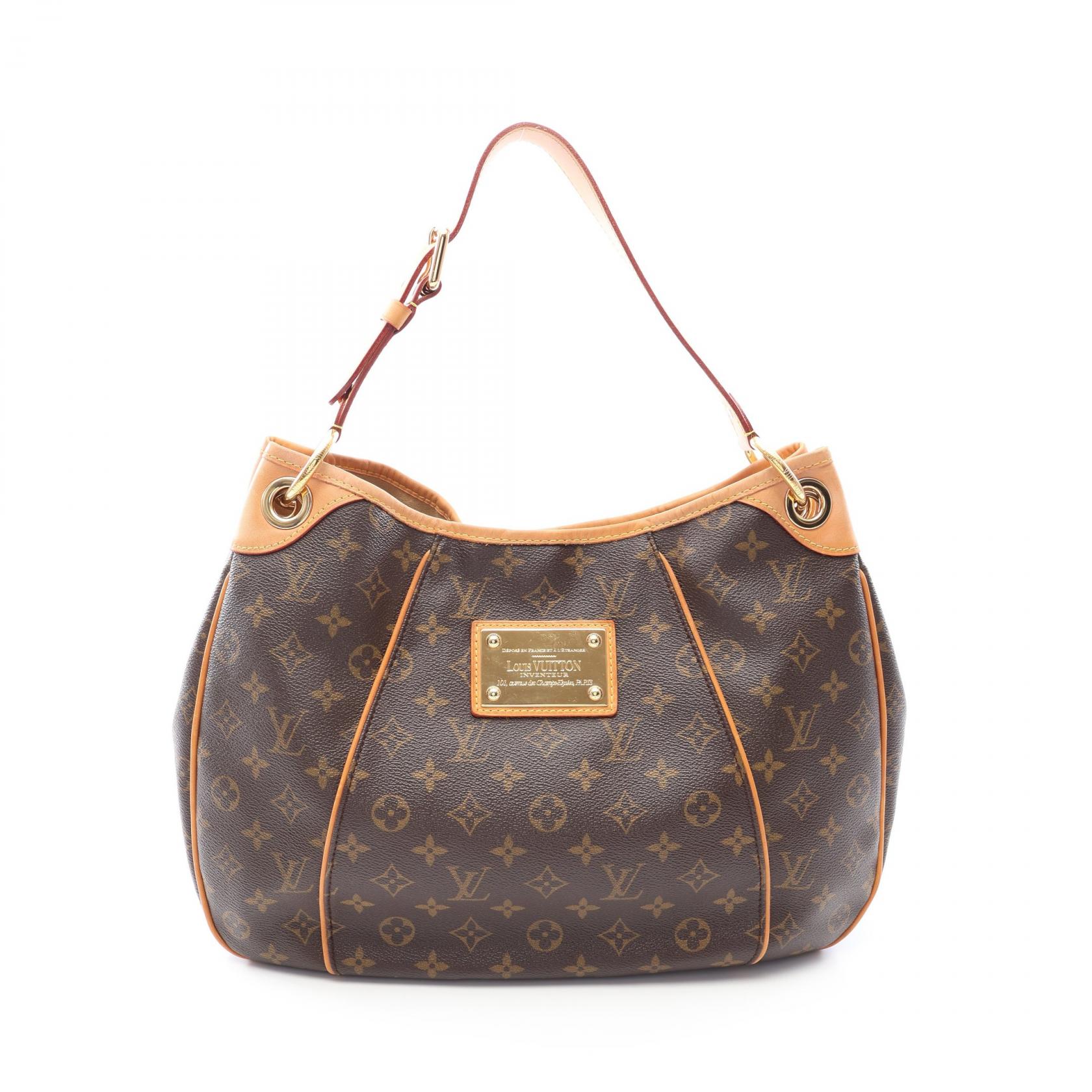 ルイ・ヴィトン LOUIS VUITTON ガリエラPM モノグラム ショルダーバッグ バッグ PVCコーティングキャンバス レザー ブラウン系 M56382 【中古】｜RECLO（リクロ）店