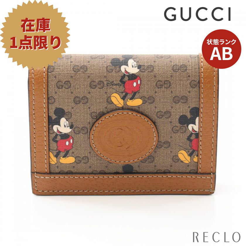 大人気新作 グッチ GUCCI × Disney ミッキーマウス ミニGGスプリーム