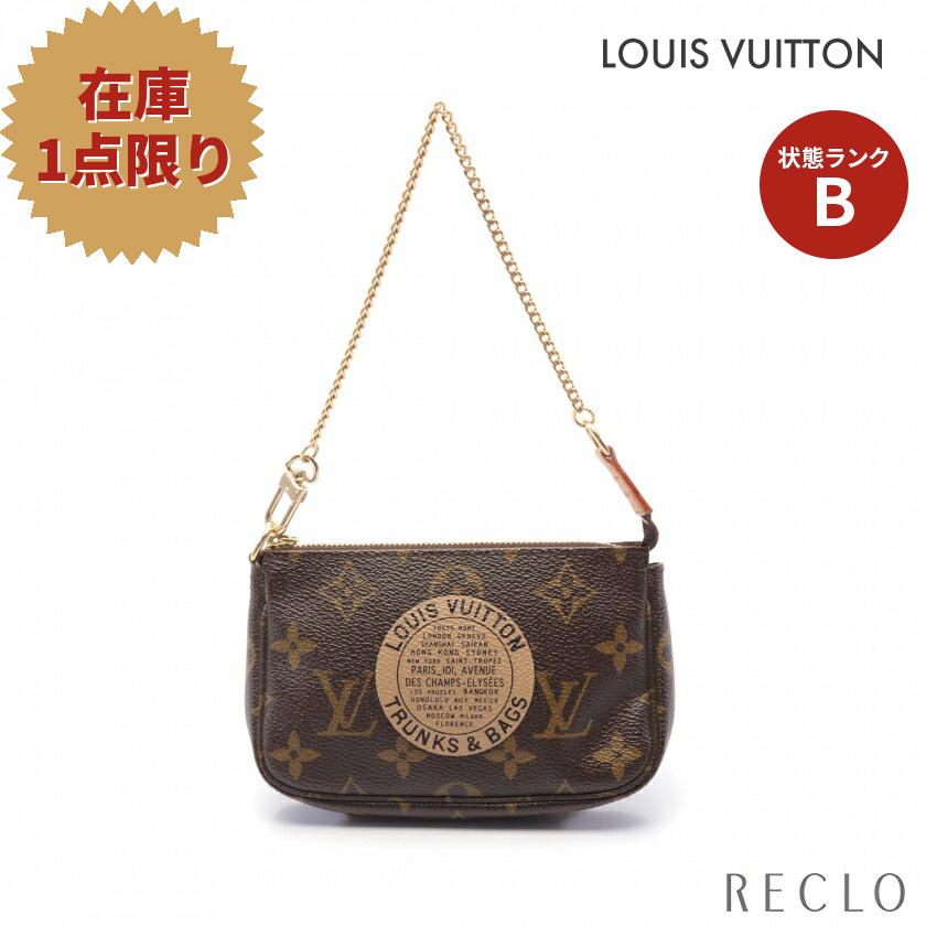 蔵 ルイ ヴィトン LOUIS VUITTON TB ミニポシェット アクセソワール