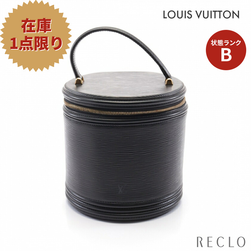 新色 ルイ ヴィトン LOUIS VUITTON カンヌ エピ ノワール ハンドバッグ