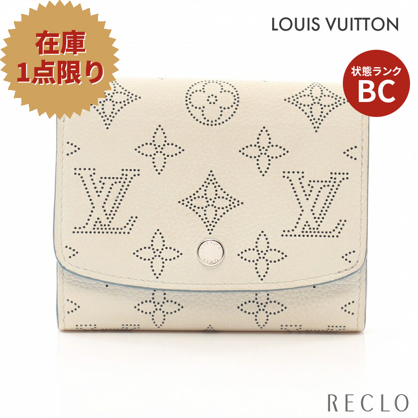 完璧 ルイ ヴィトン LOUIS VUITTON ポルトフォイユ イリス コンパクト