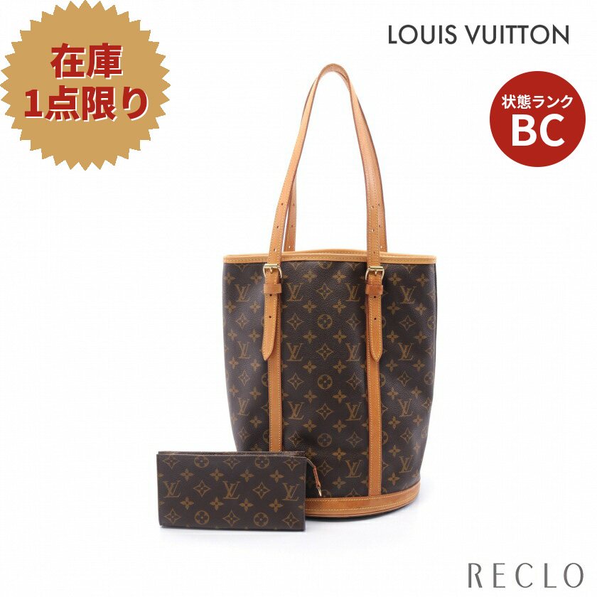 お待たせ! ルイ ヴィトン LOUIS VUITTON バケットGM モノグラム