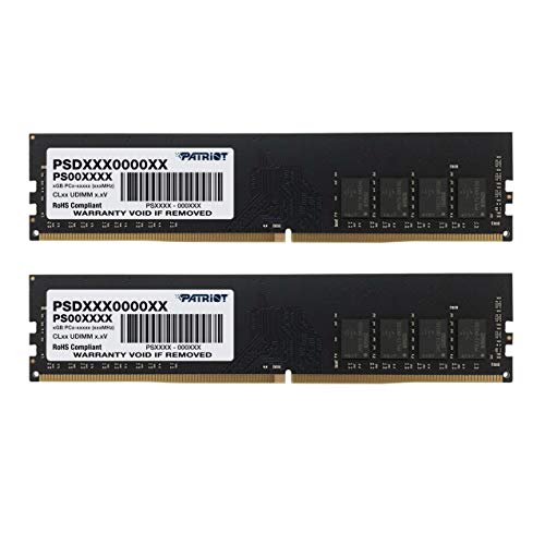 Patriot Memory DDR4 3200MHz パソコン4-25600 16GB一揃いの道具 (2 x 8GB) 事務机とっ始め用記憶装置 PSD416G3200K