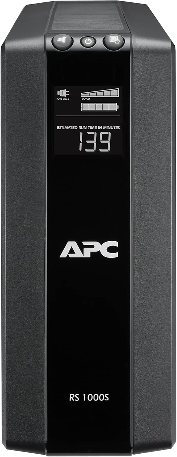 APC 無停電ワット数作りつける UPS 1000VA/600W BR1000S-JP E 生産ラインインタラクティブ給電 年長命蓄電池 正弦波