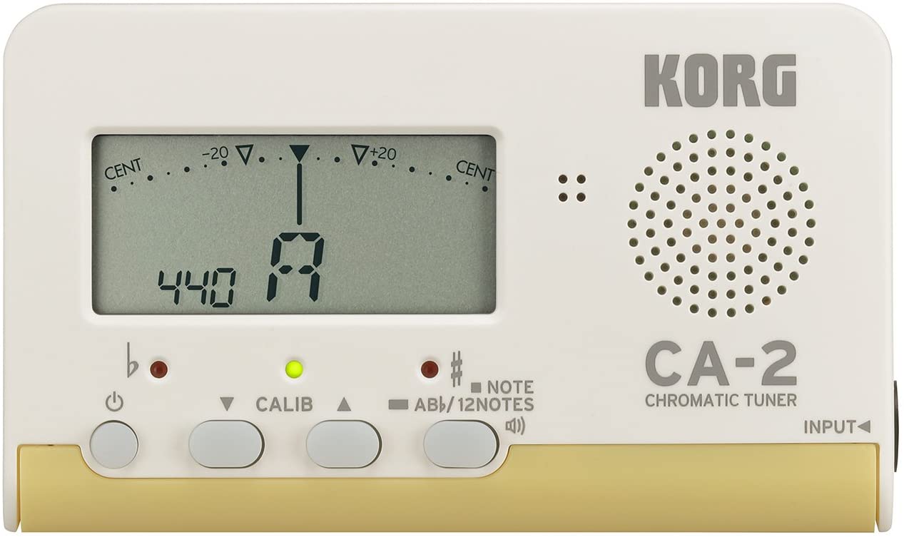 Korg クロマチックチューナー Ca 2 吹奏楽 ブラスバンド オーケストラ ギター 声楽 アカペラ 個人練習に最適 0時間連続稼働 軽量 コンパクト お気に入