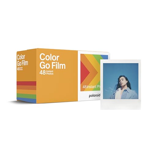 Polaroid(ポラロイド) インスタントフィルム Polaroid Go film - x48 pack カラーフィルム 48枚入り フレームカラー白 (6212)|レコルトショップ 店
